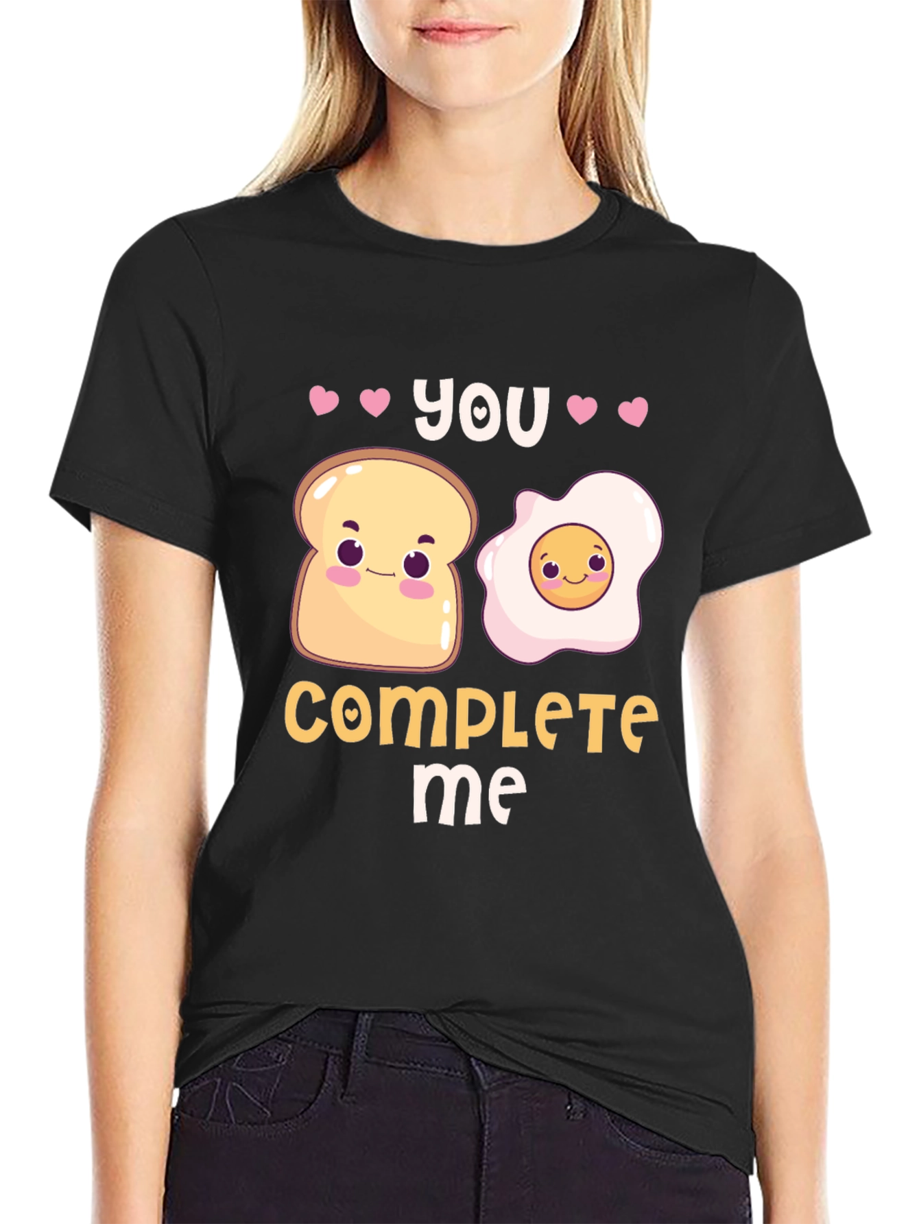You Complete Me Funny Matching Couples T-Shirt