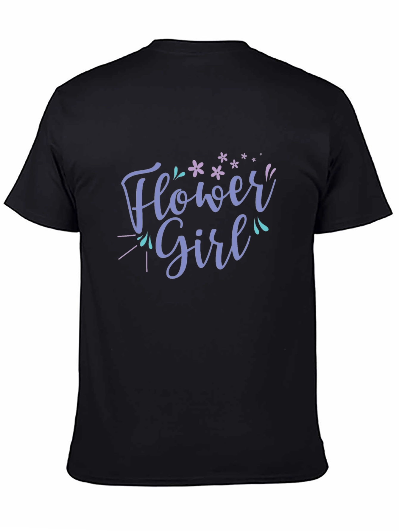 Flower Girl T-Shirt - Cute Floral Design Tee