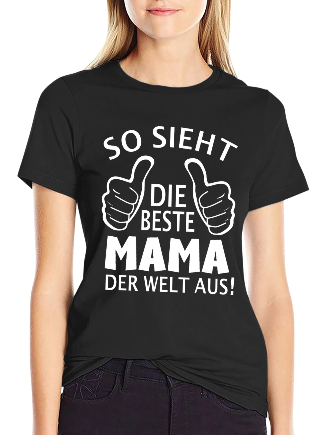 Best Mom T-Shirt - Funny German Mama Design