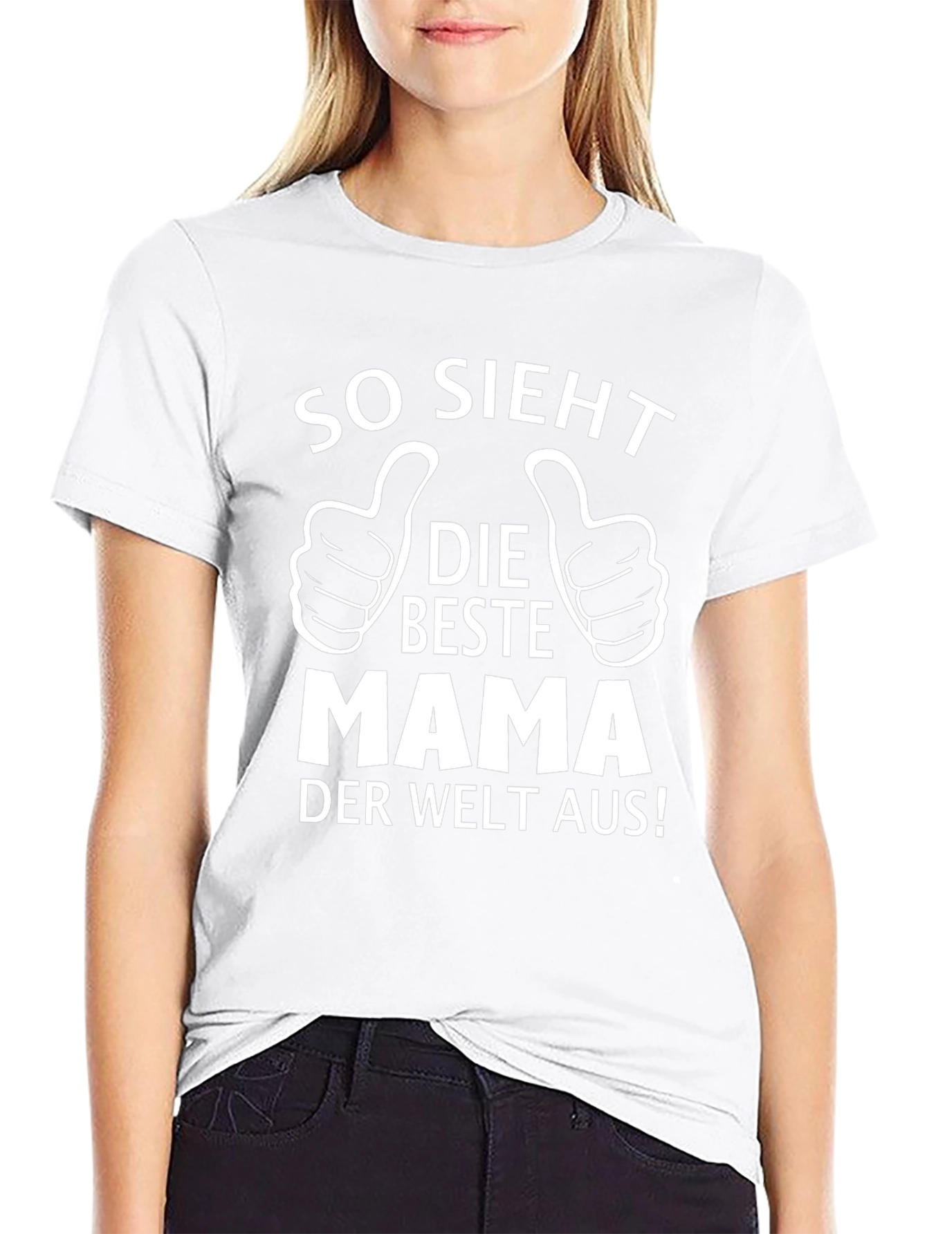 Best Mom T-Shirt - Funny German Mama Design