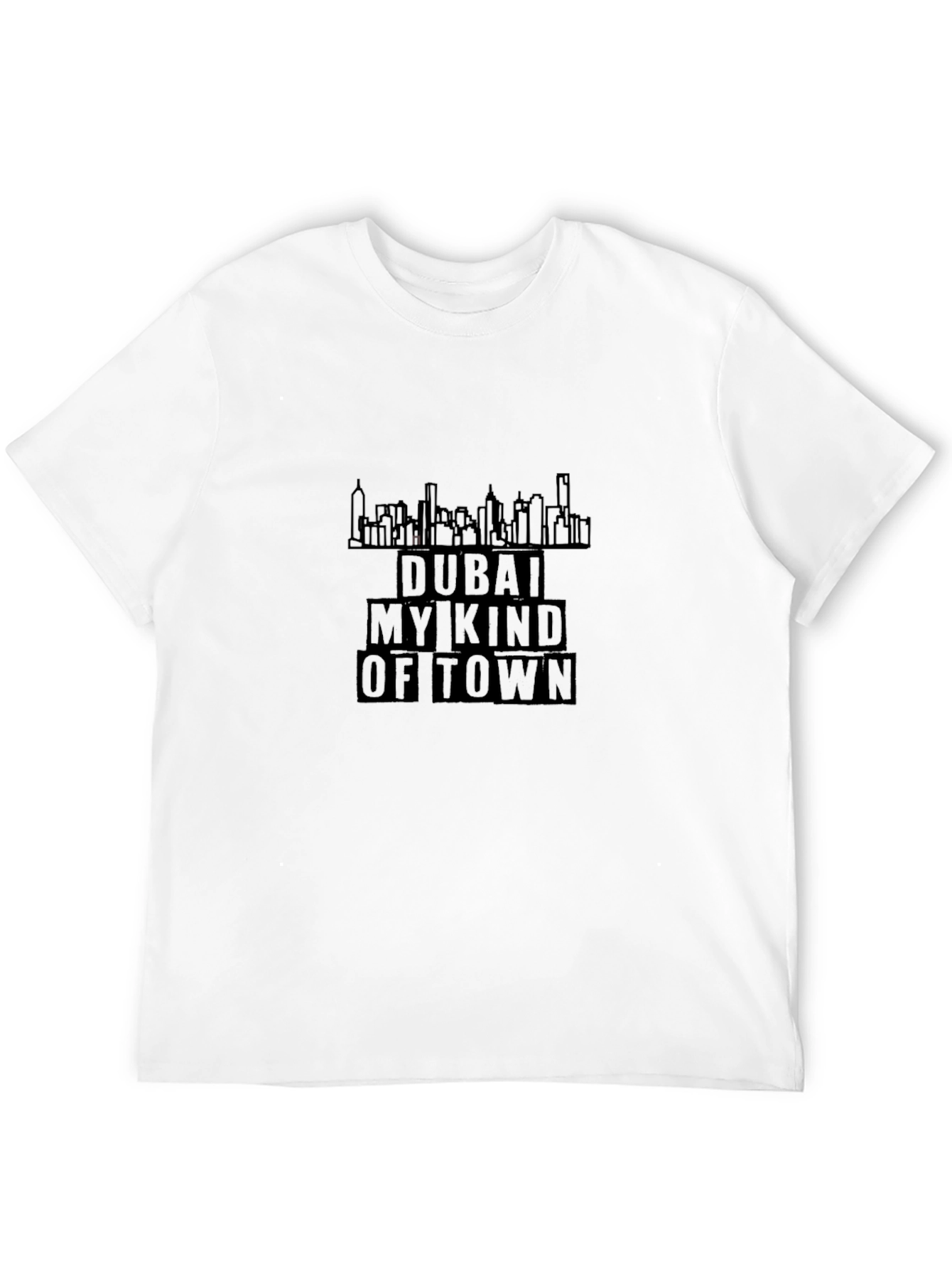 Dubai My Kind Of Town Black T-Shirt