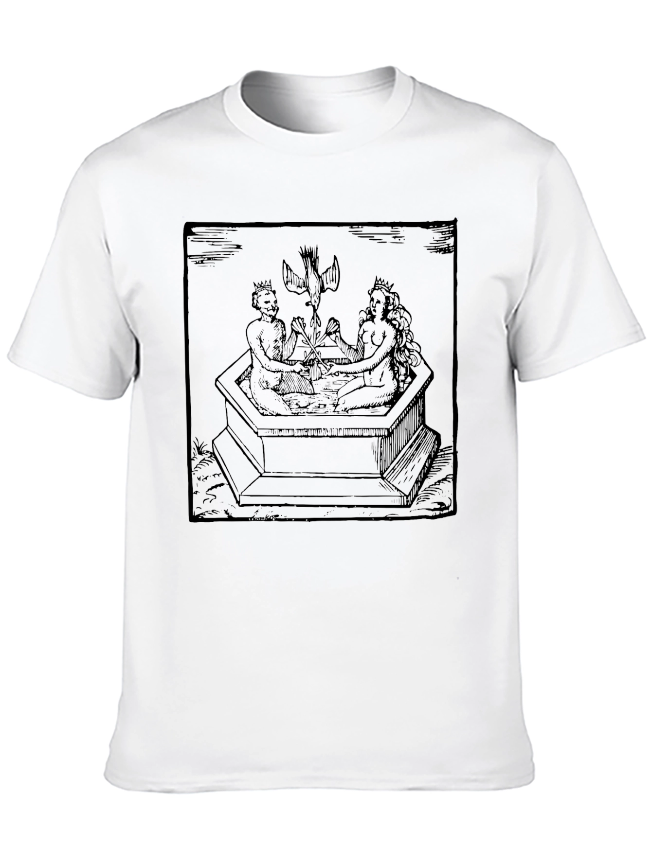 Esoteric Alchemical King and Queen T-Shirt