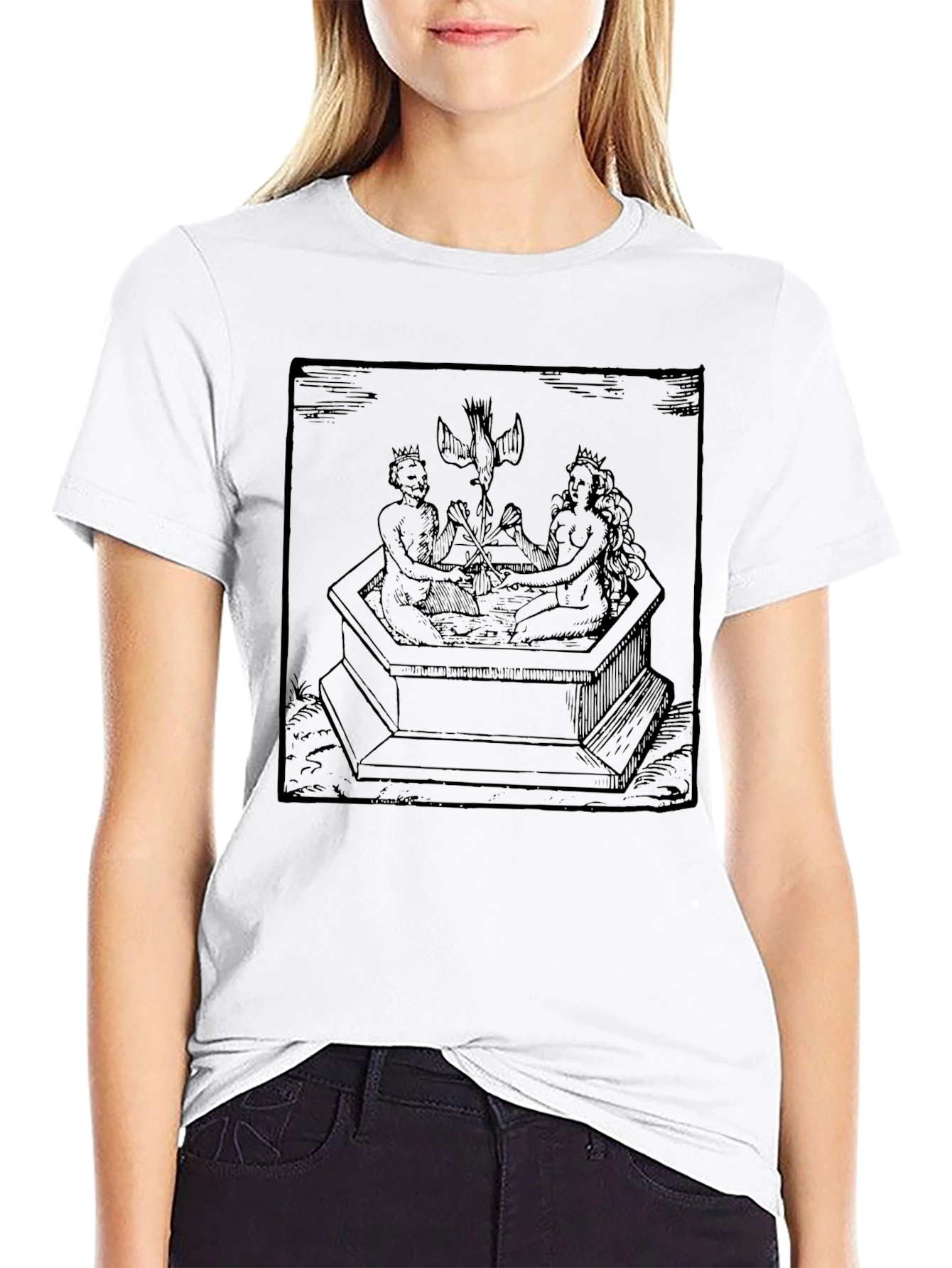 Esoteric Alchemical King and Queen T-Shirt