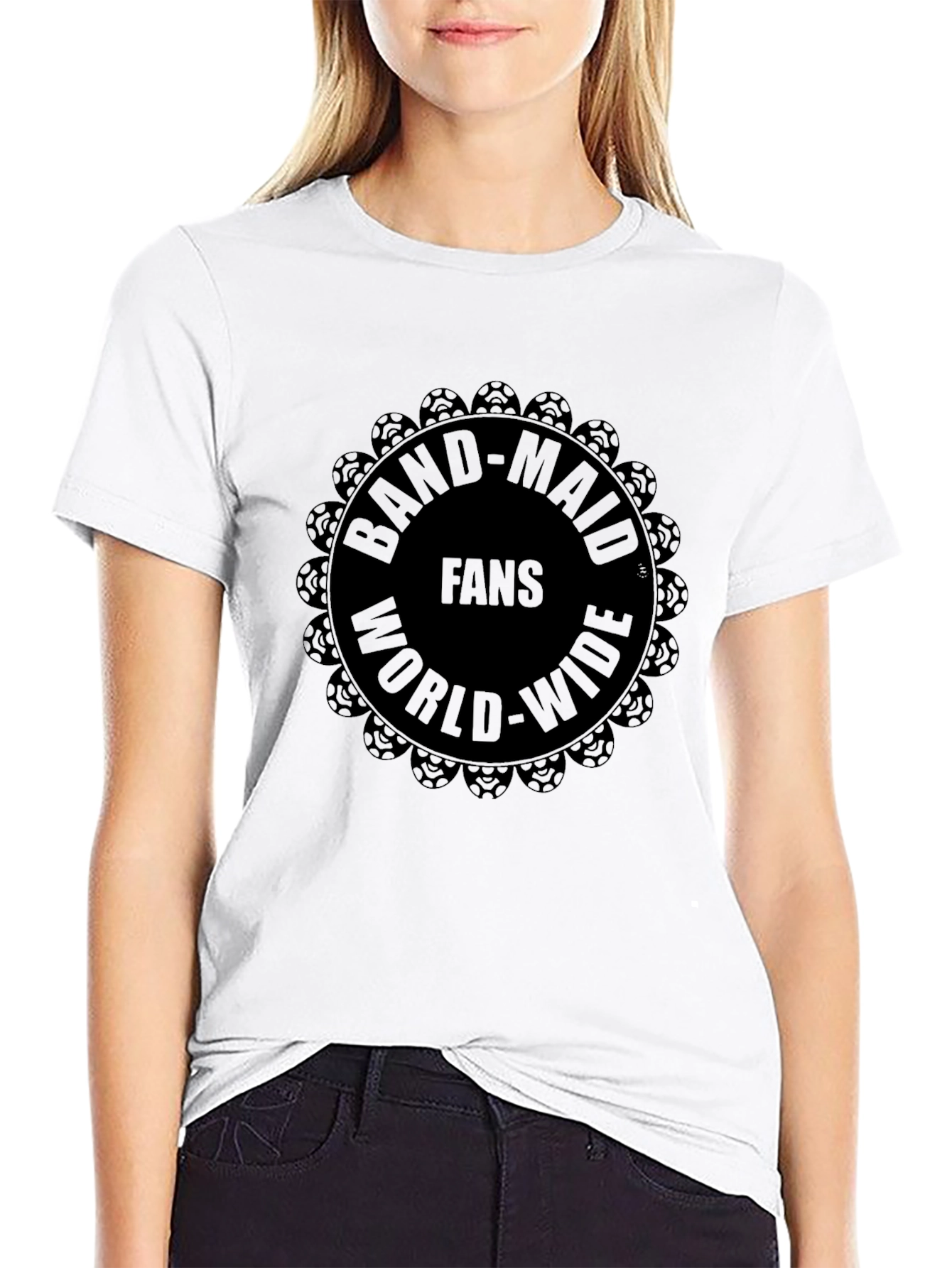 Band-Maid Fans Worldwide Black T-Shirt