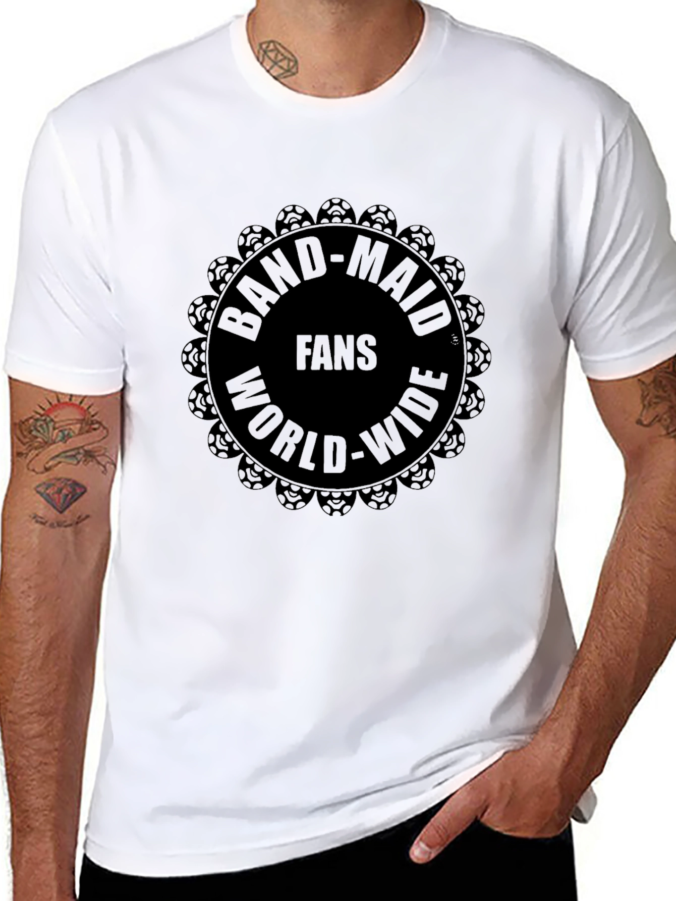 Band-Maid Fans Worldwide Black T-Shirt