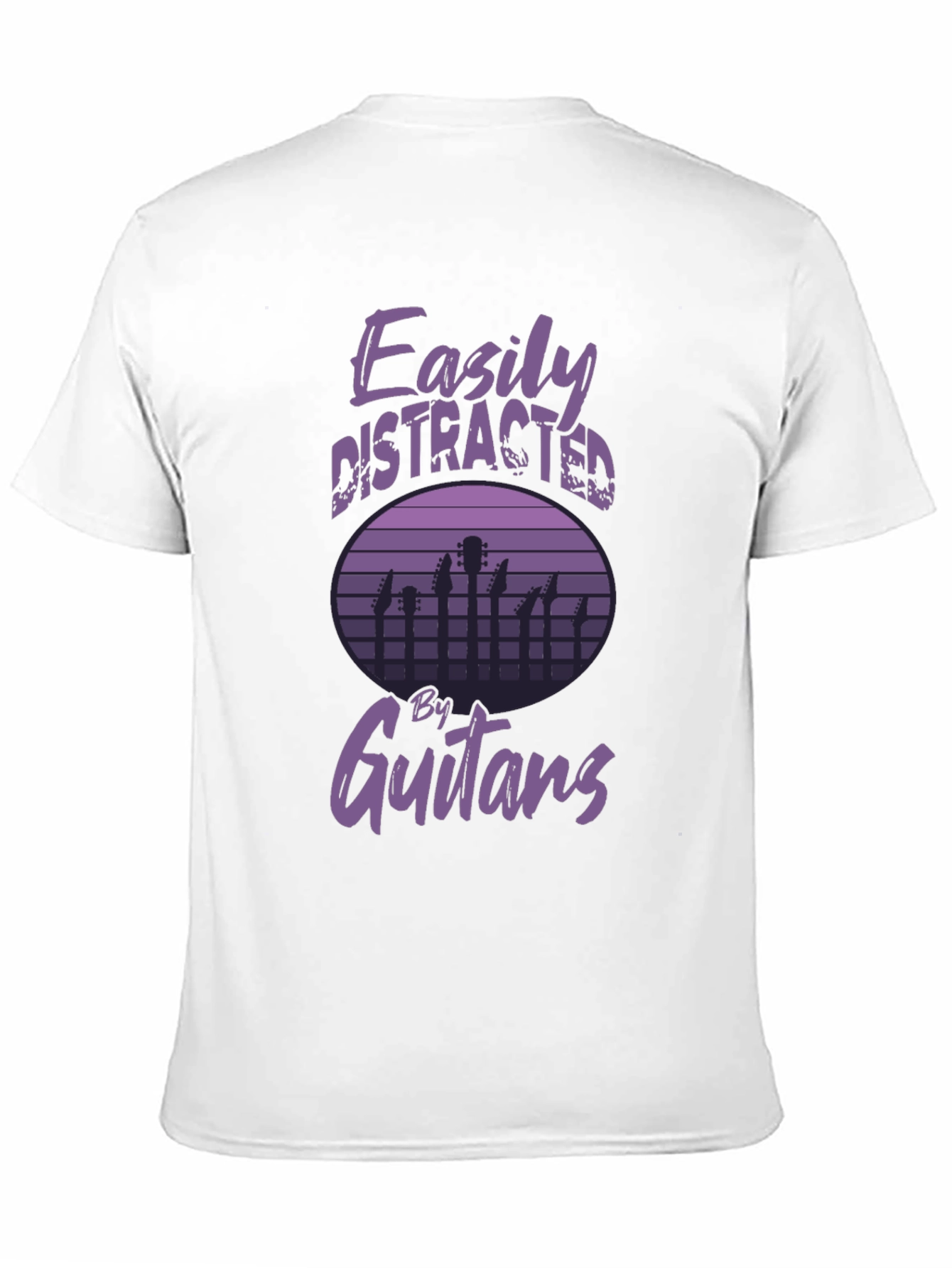 Easily Distracted by Guitars Graphic Tee