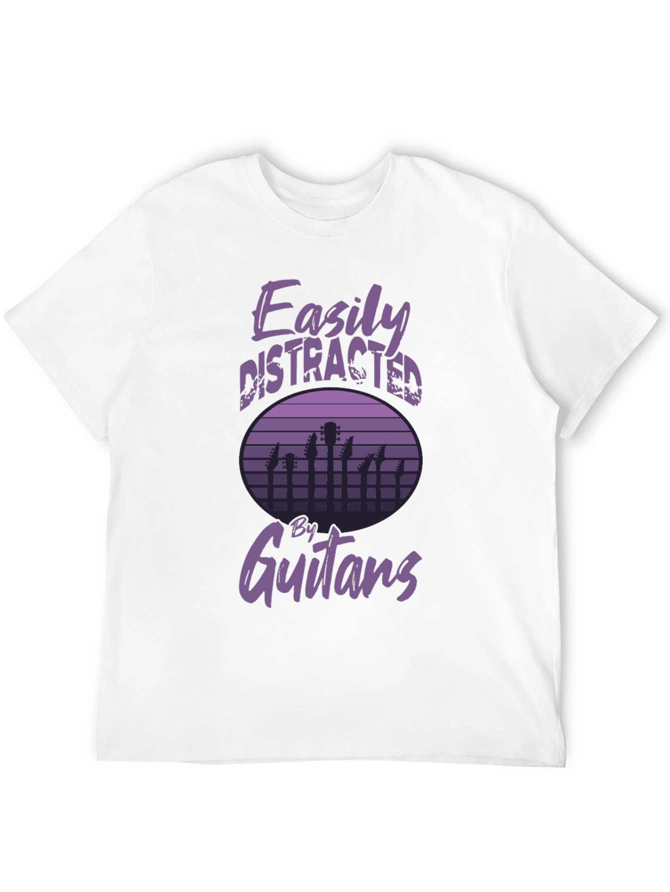 Easily Distracted by Guitars Graphic Tee