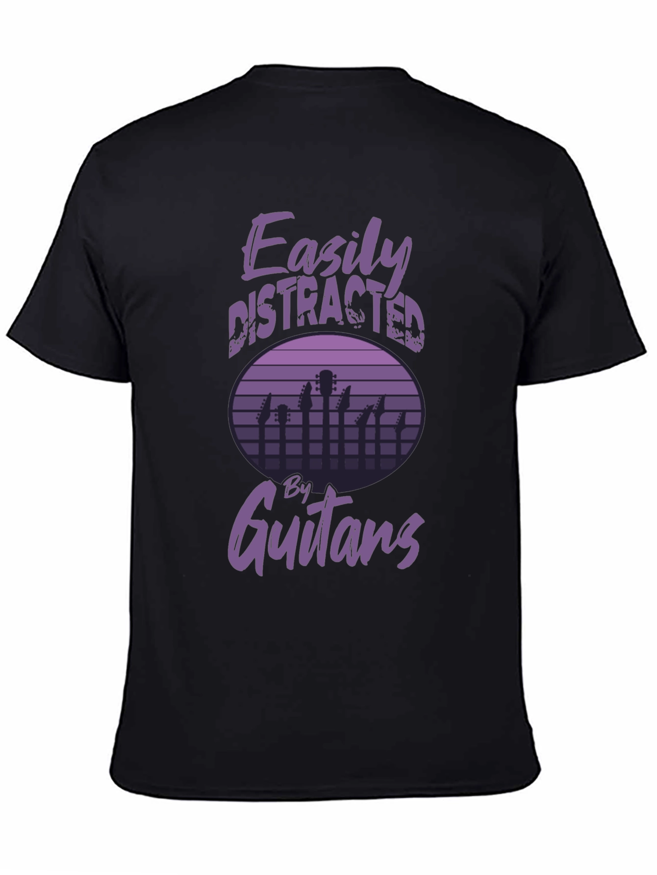 Easily Distracted by Guitars Graphic Tee