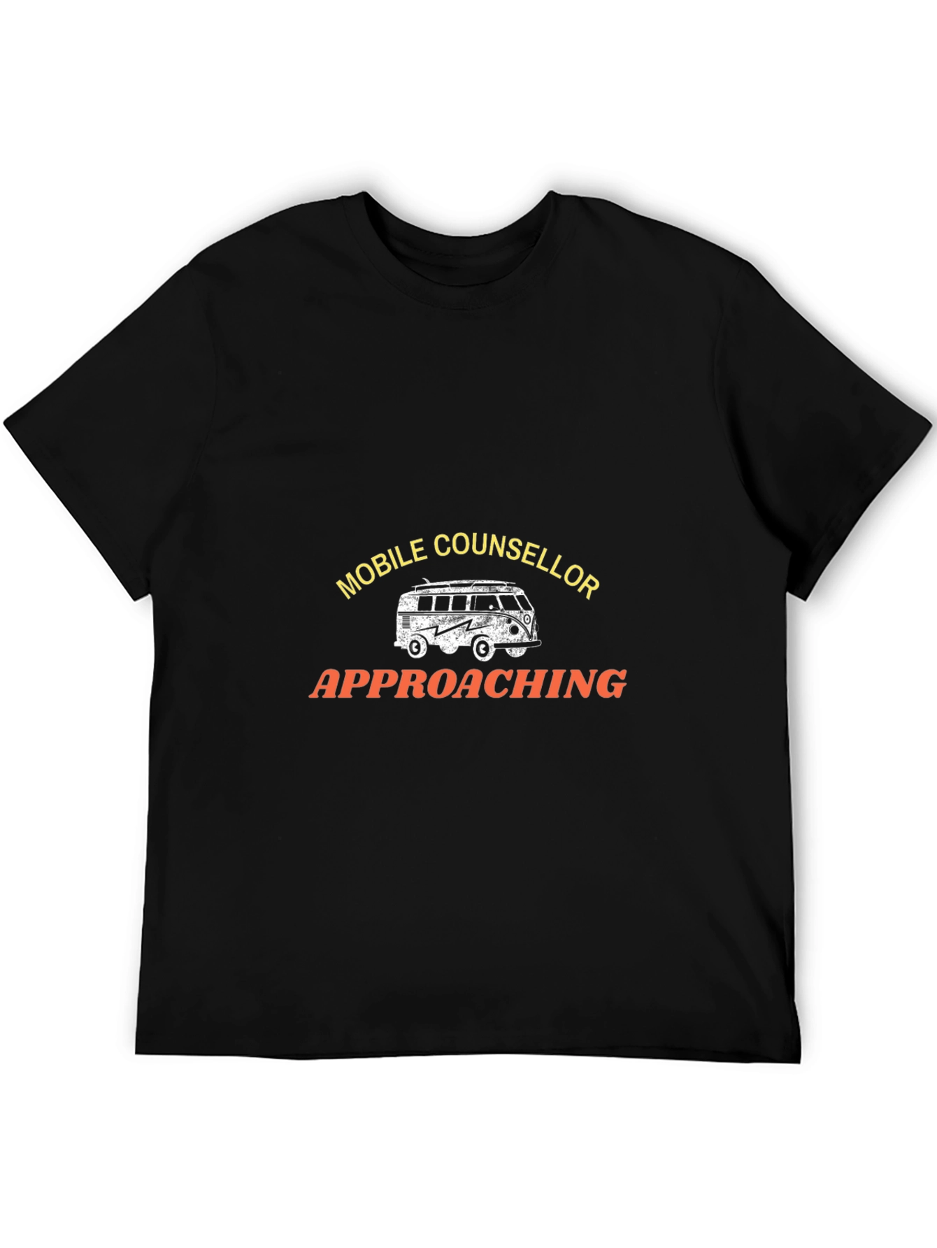Mobile Counselor T-Shirt - Funny Van Design