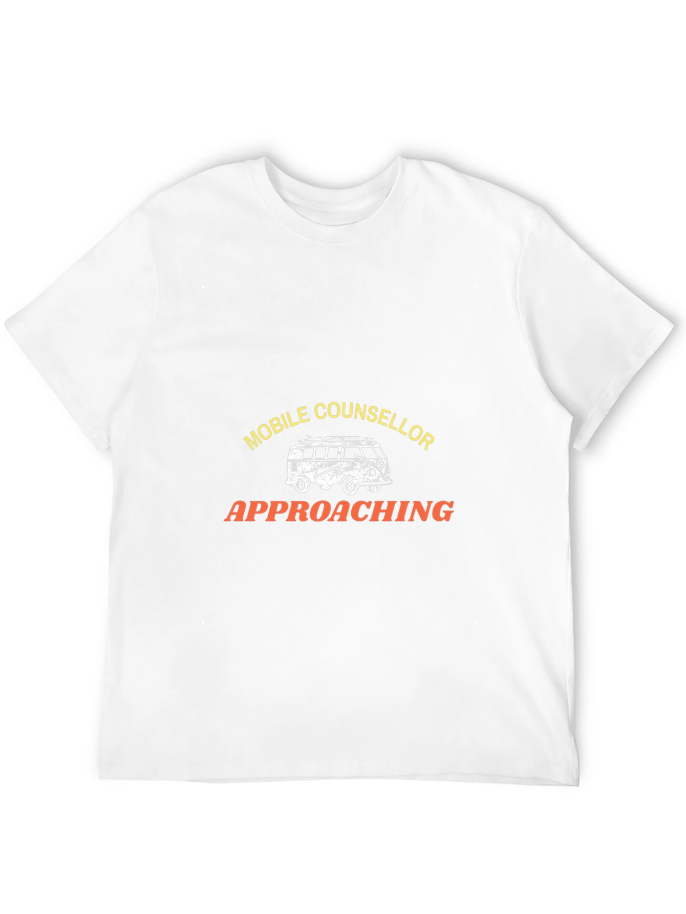 Mobile Counselor T-Shirt - Funny Van Design