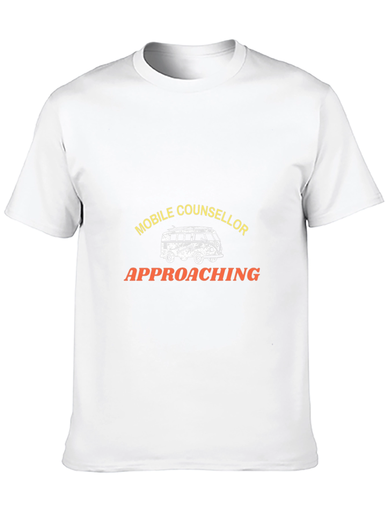 Mobile Counselor T-Shirt - Funny Van Design