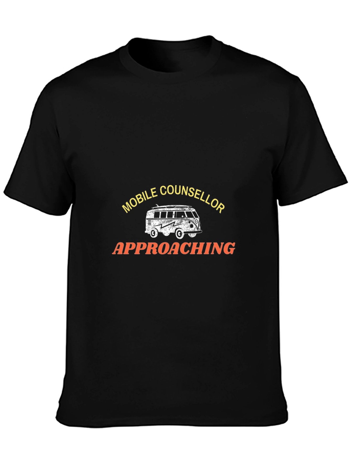 Mobile Counselor T-Shirt - Funny Van Design