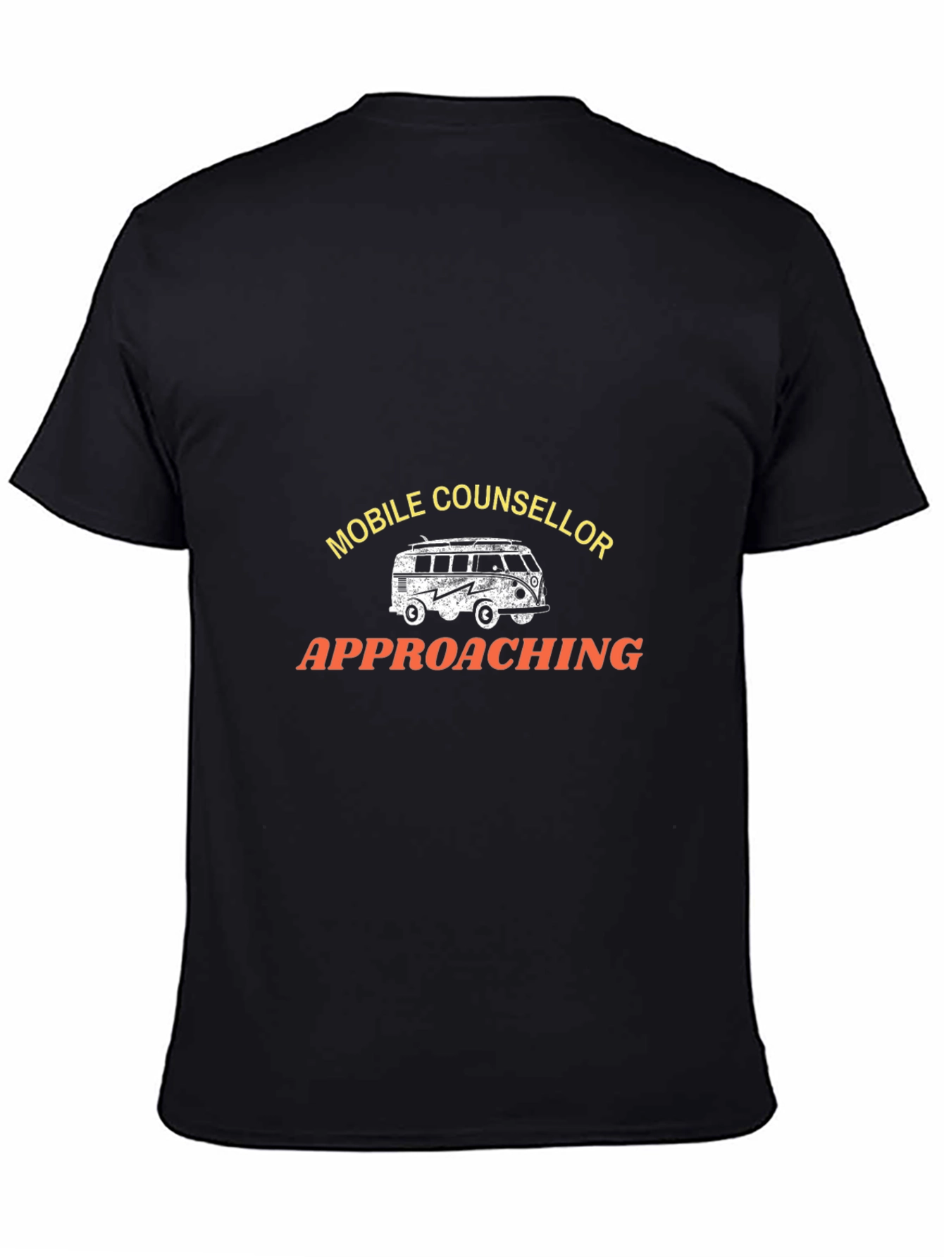 Mobile Counselor T-Shirt - Funny Van Design