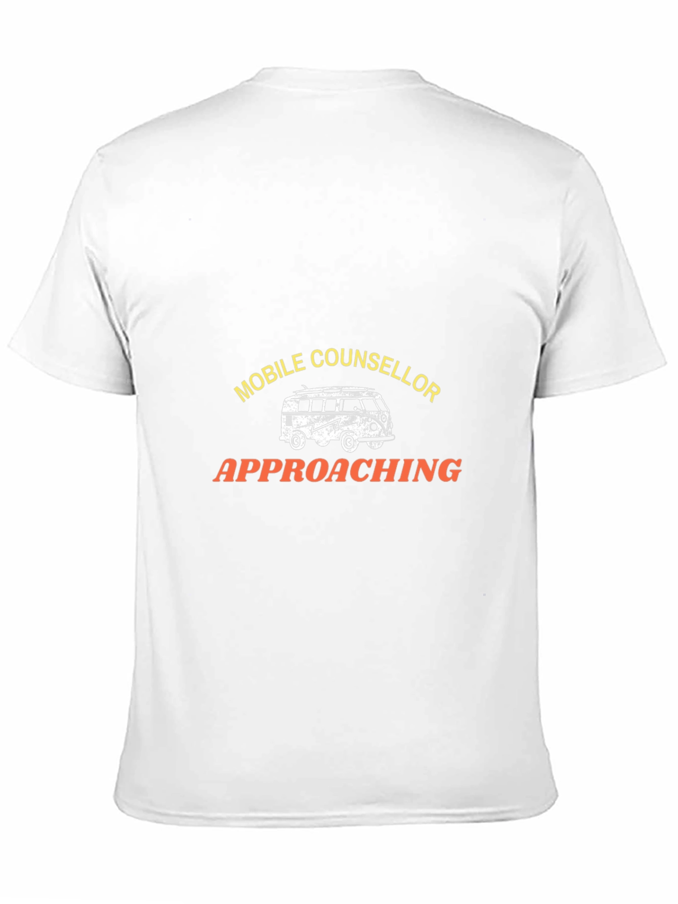 Mobile Counselor T-Shirt - Funny Van Design