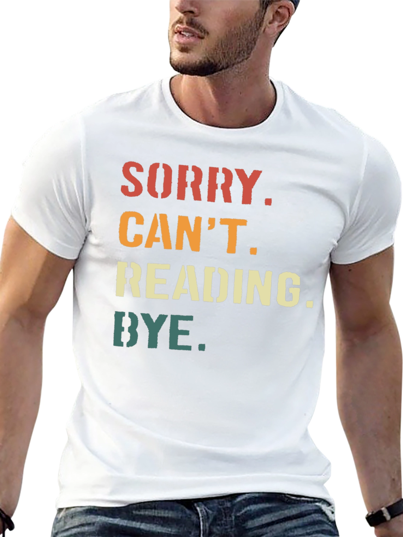 Sorry Cant Reading Bye T-Shirt