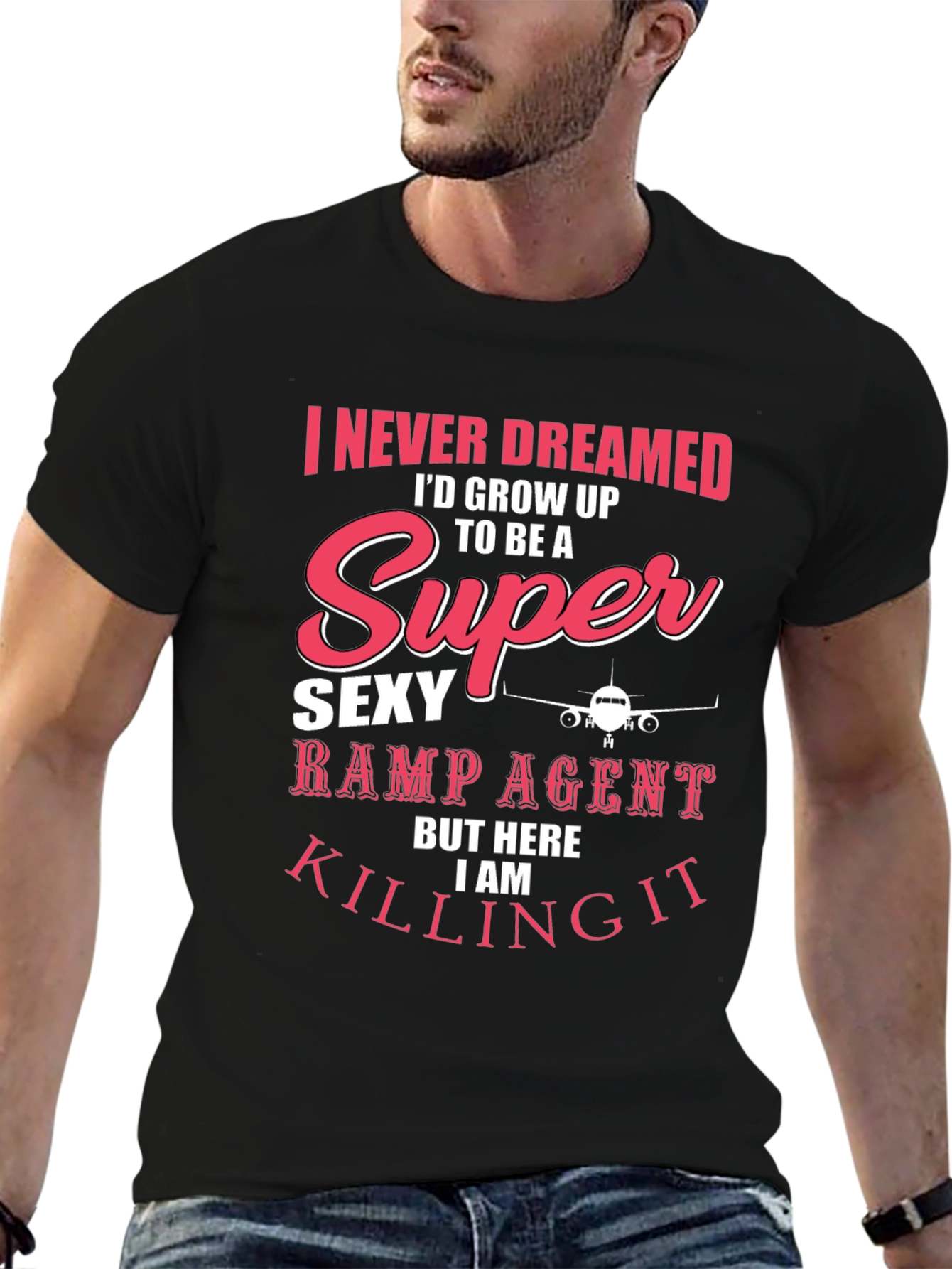 Funny Ramp Agent T-Shirt - Super Sexy