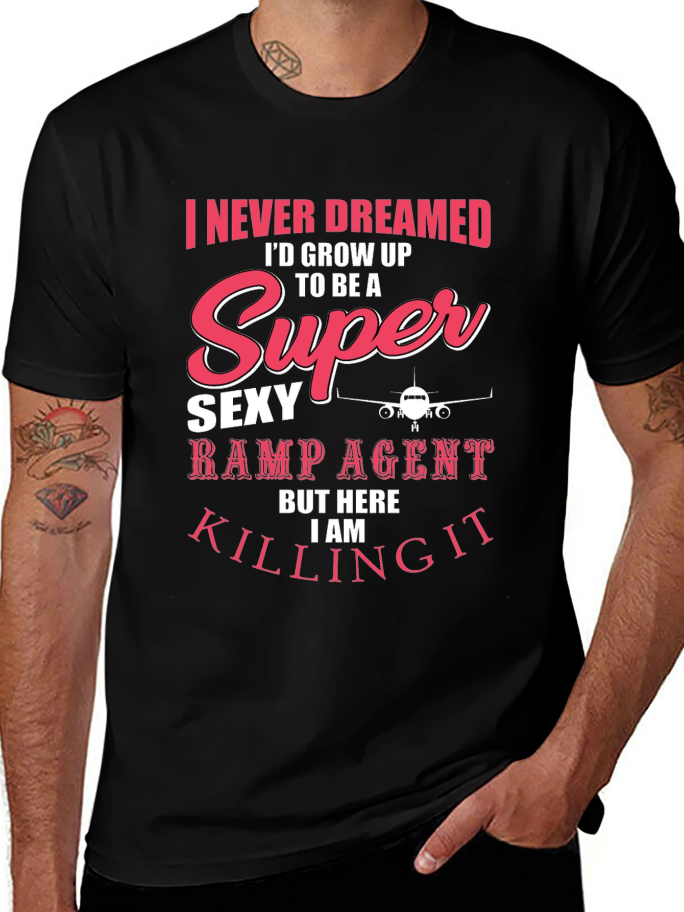 Funny Ramp Agent T-Shirt - Super Sexy