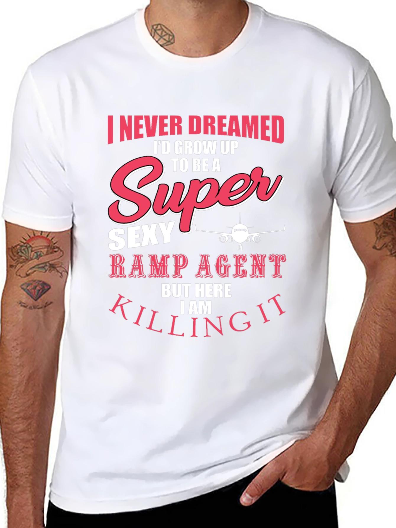 Funny Ramp Agent T-Shirt - Super Sexy