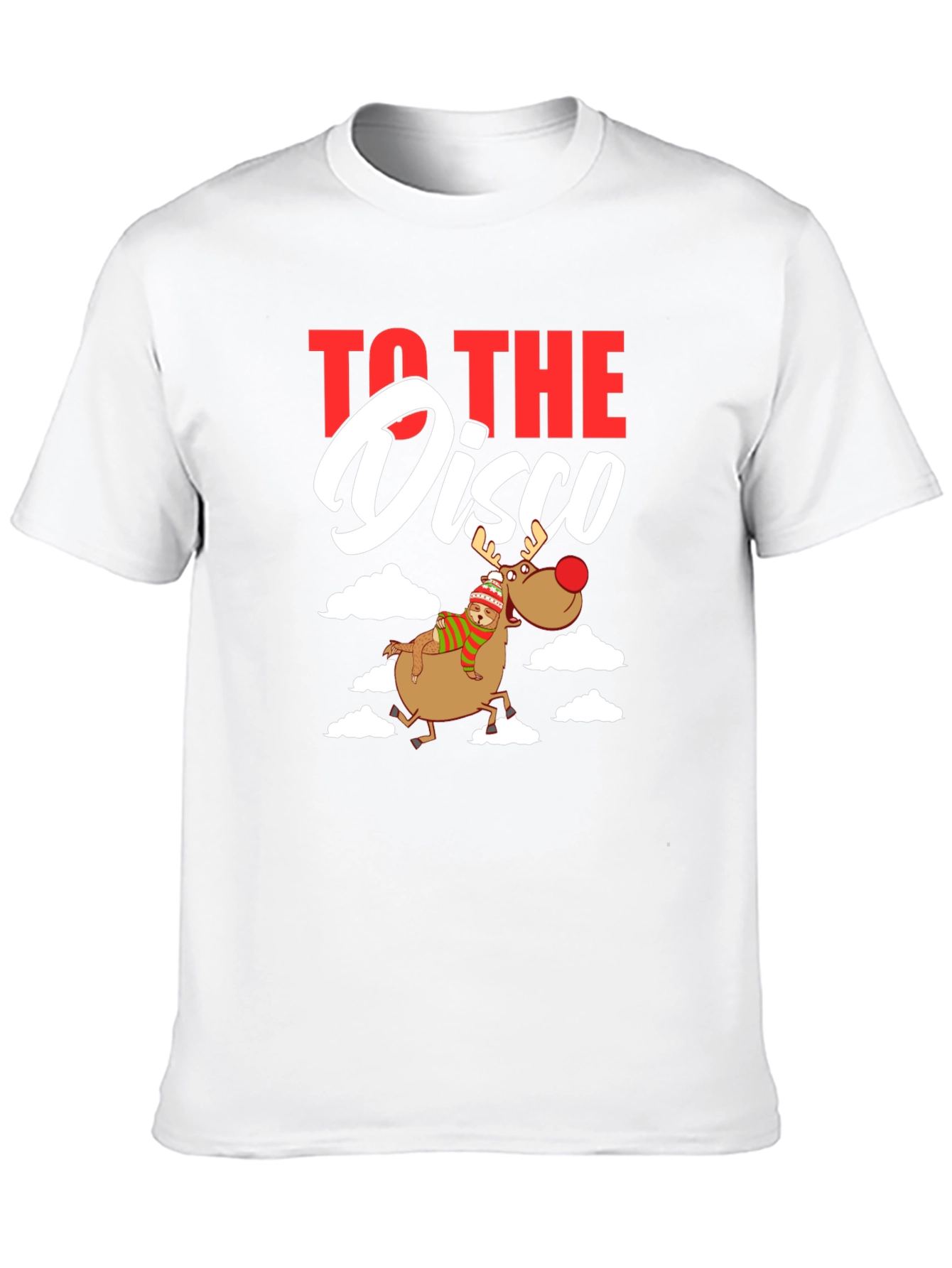 To the Disco Reindeer Graphic Tee
