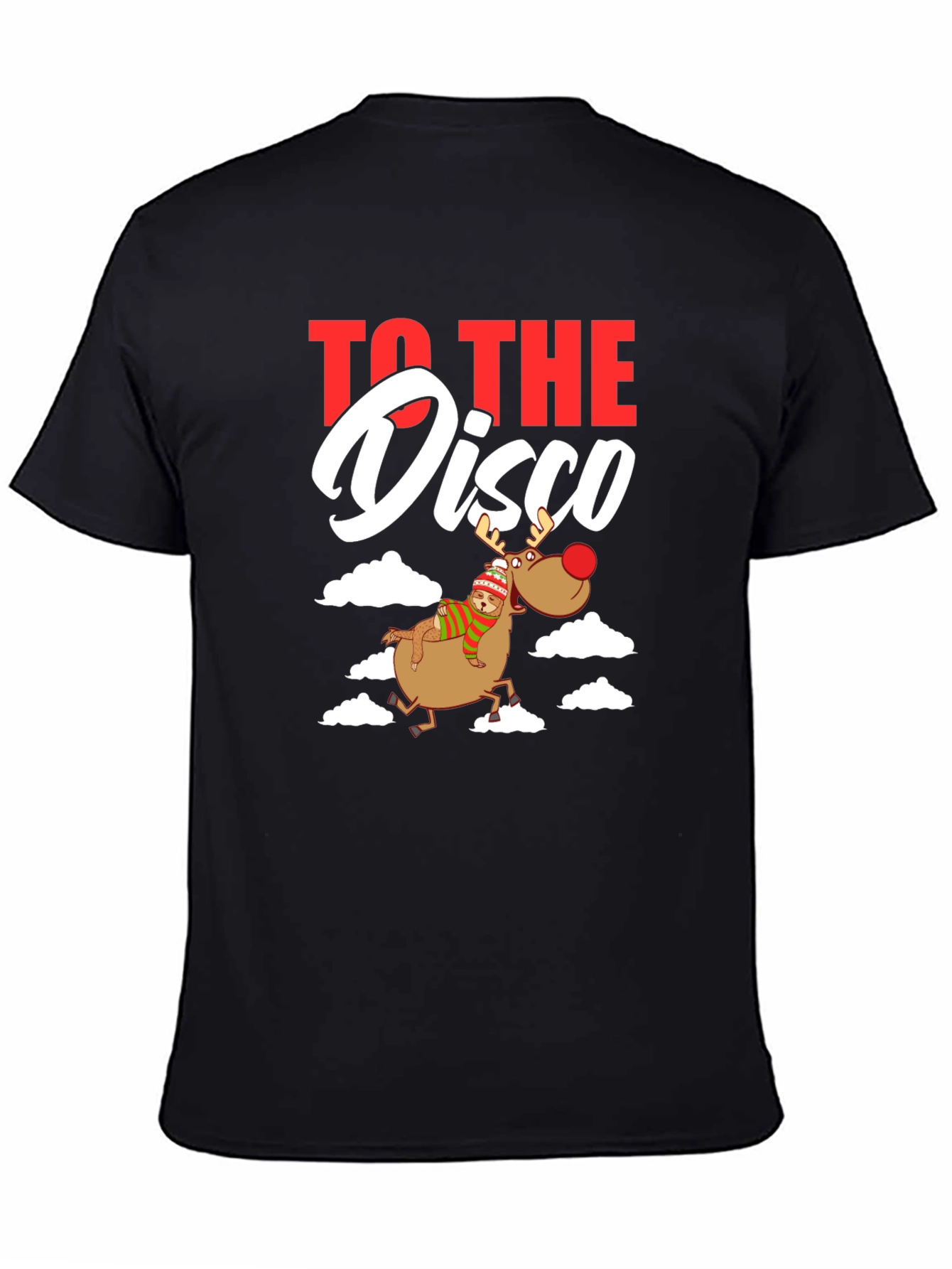 To the Disco Reindeer Graphic Tee