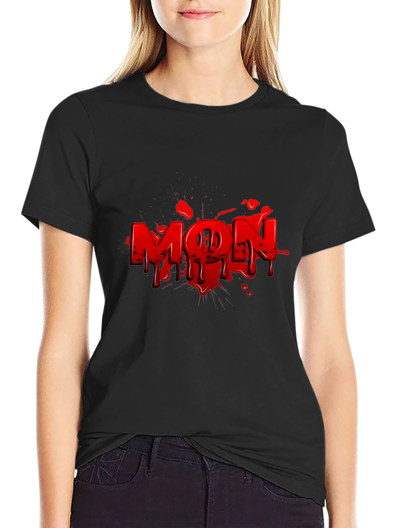 MON Drip T-Shirt - Bold Graphic Tee