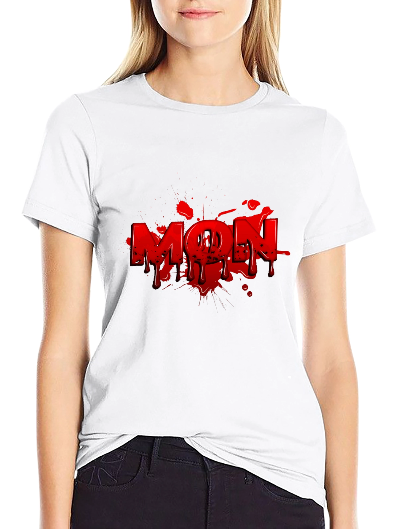 MON Drip T-Shirt - Bold Graphic Tee