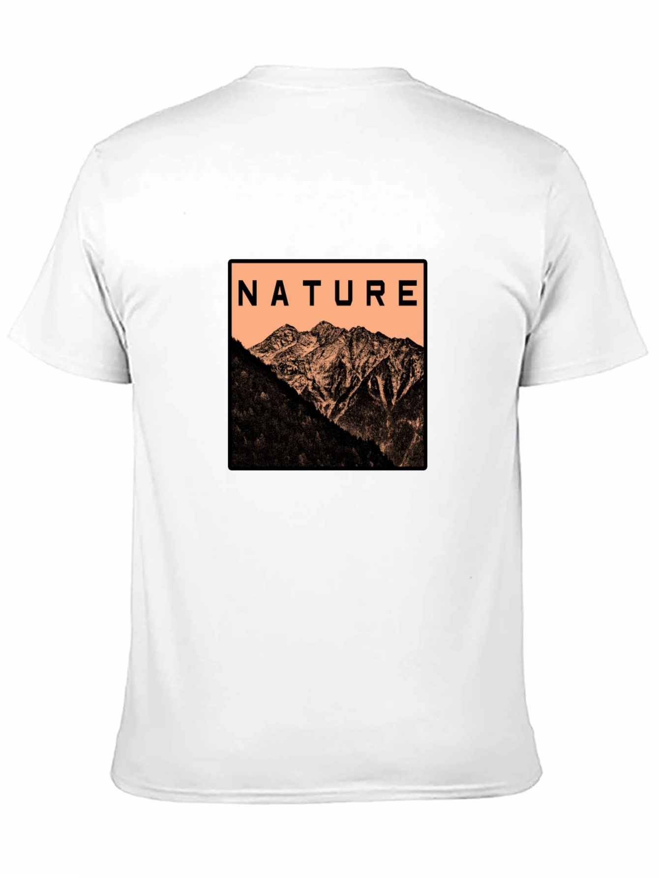 Nature Graphic Tee - Mountain Scene
