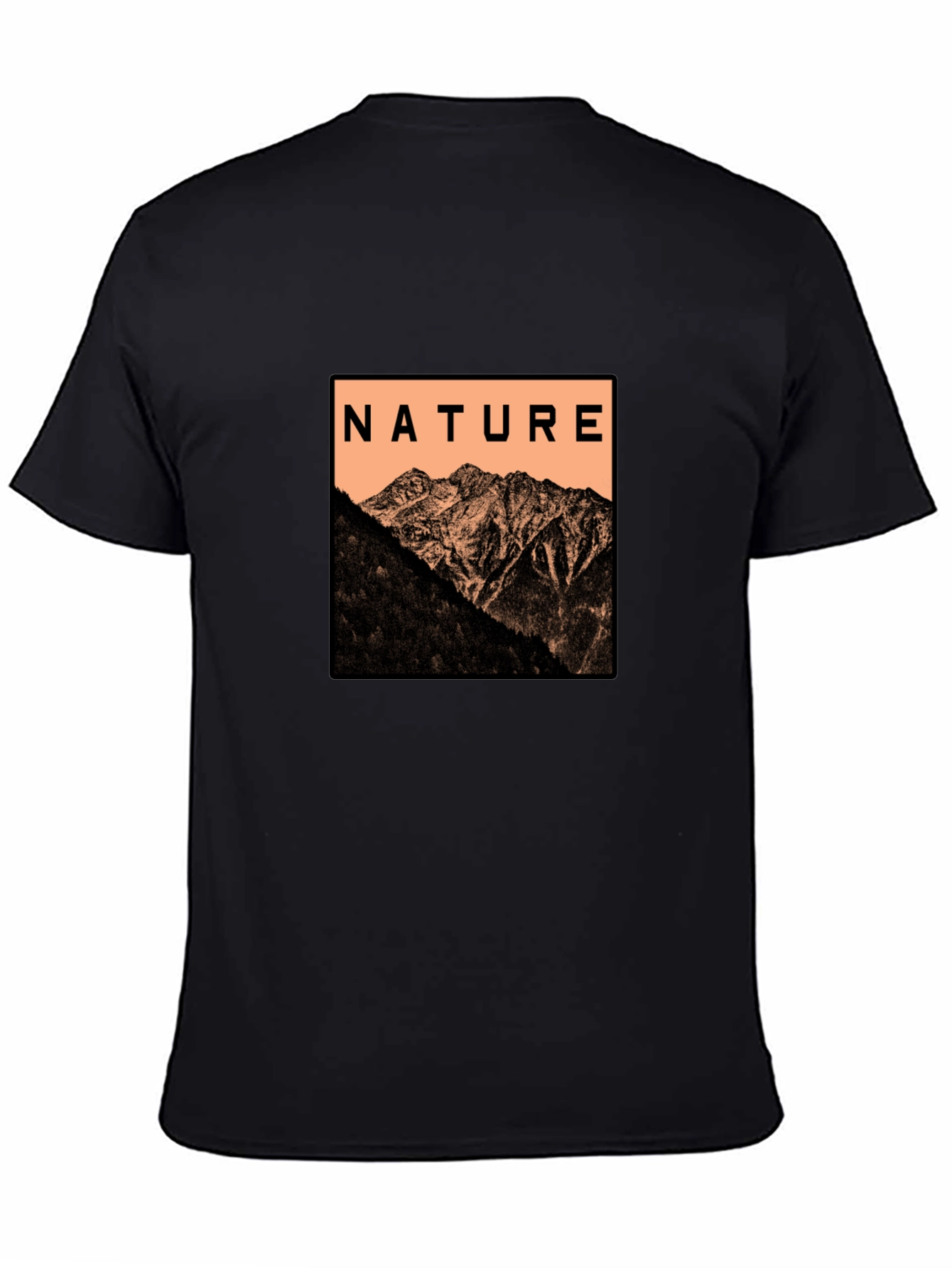 Nature Graphic Tee - Mountain Scene