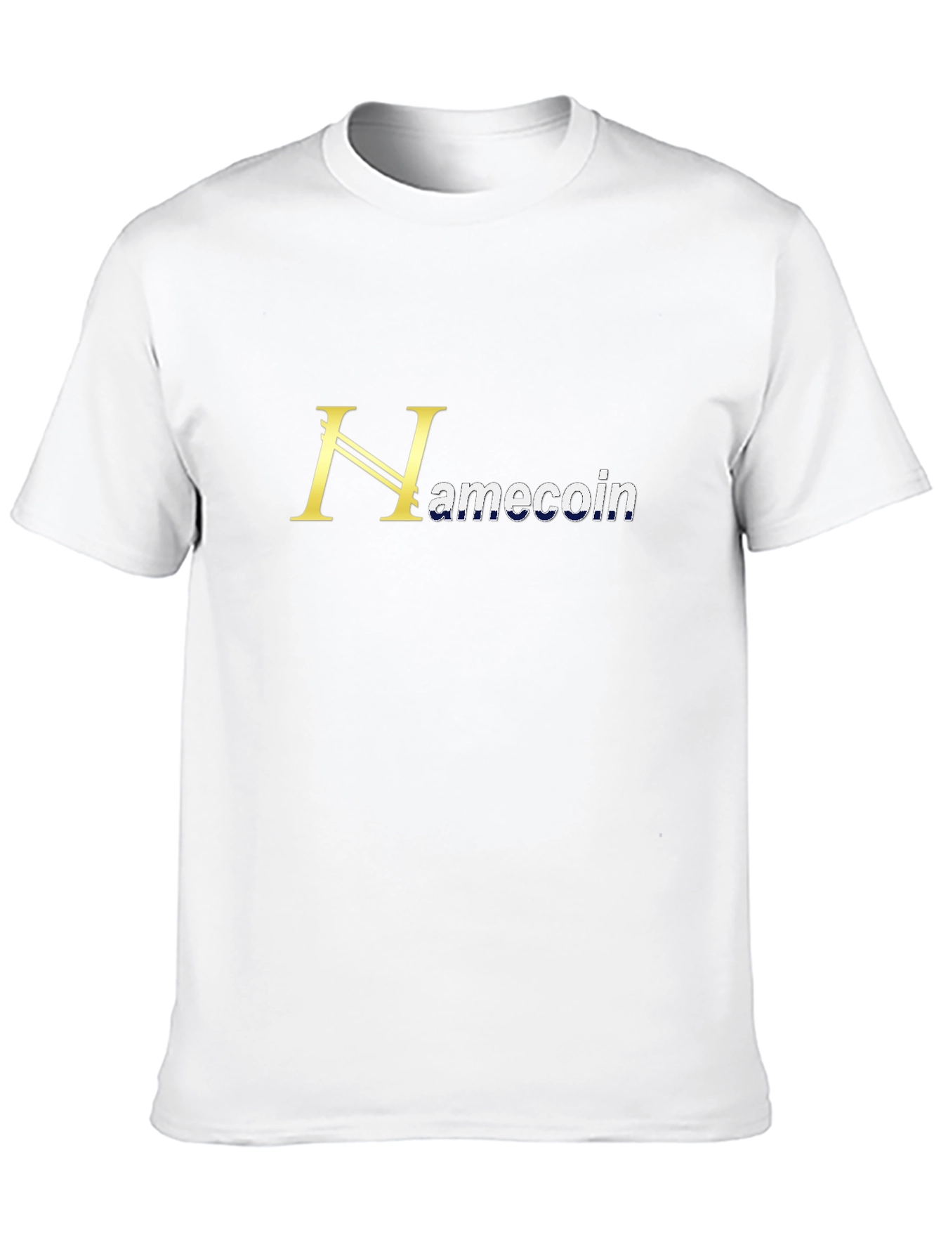 Hamecoin Graphic Tee - Black Short Sleeve T-Shirt