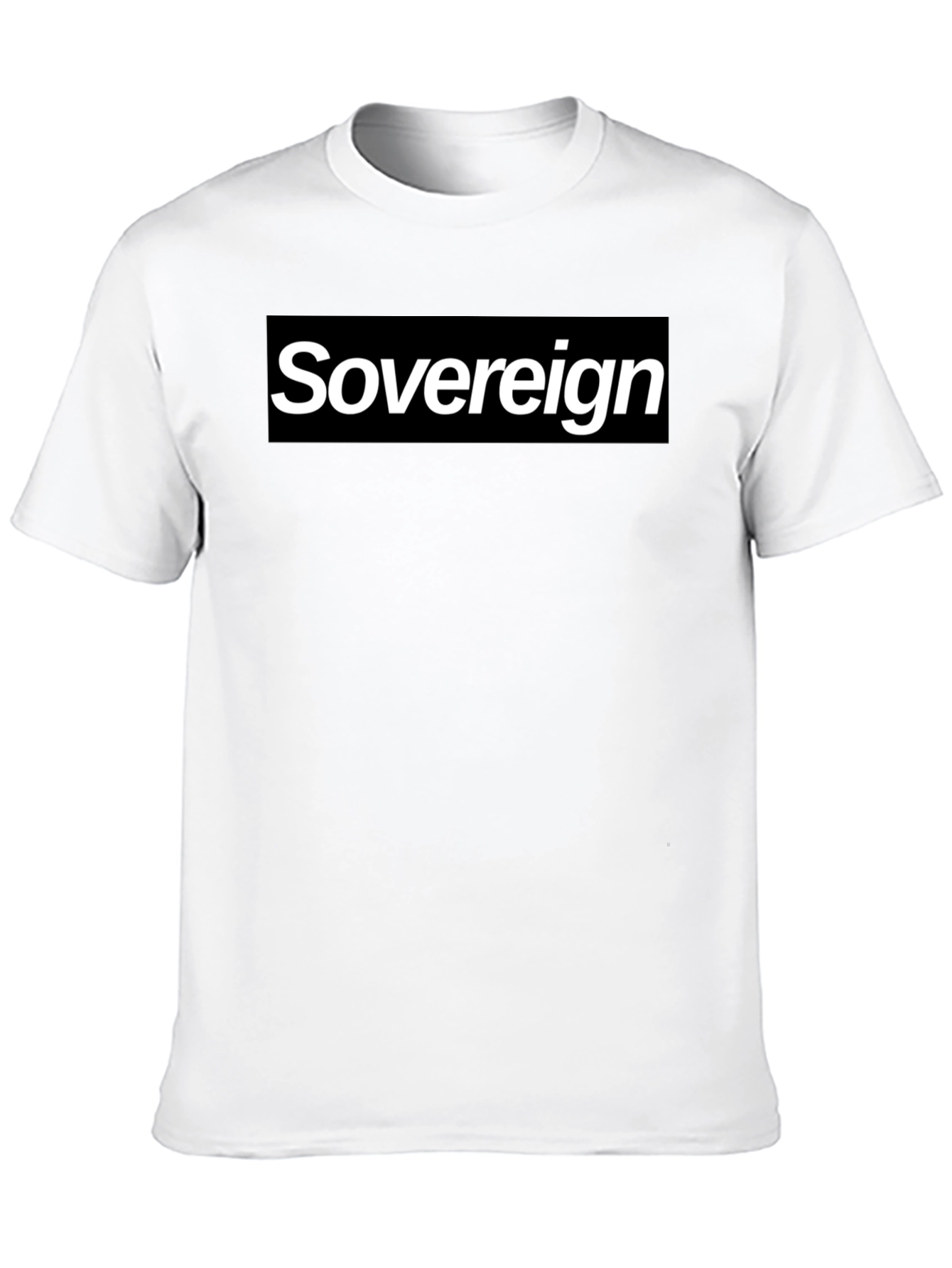 Sovereign Graphic Tee - Black Cotton Blend