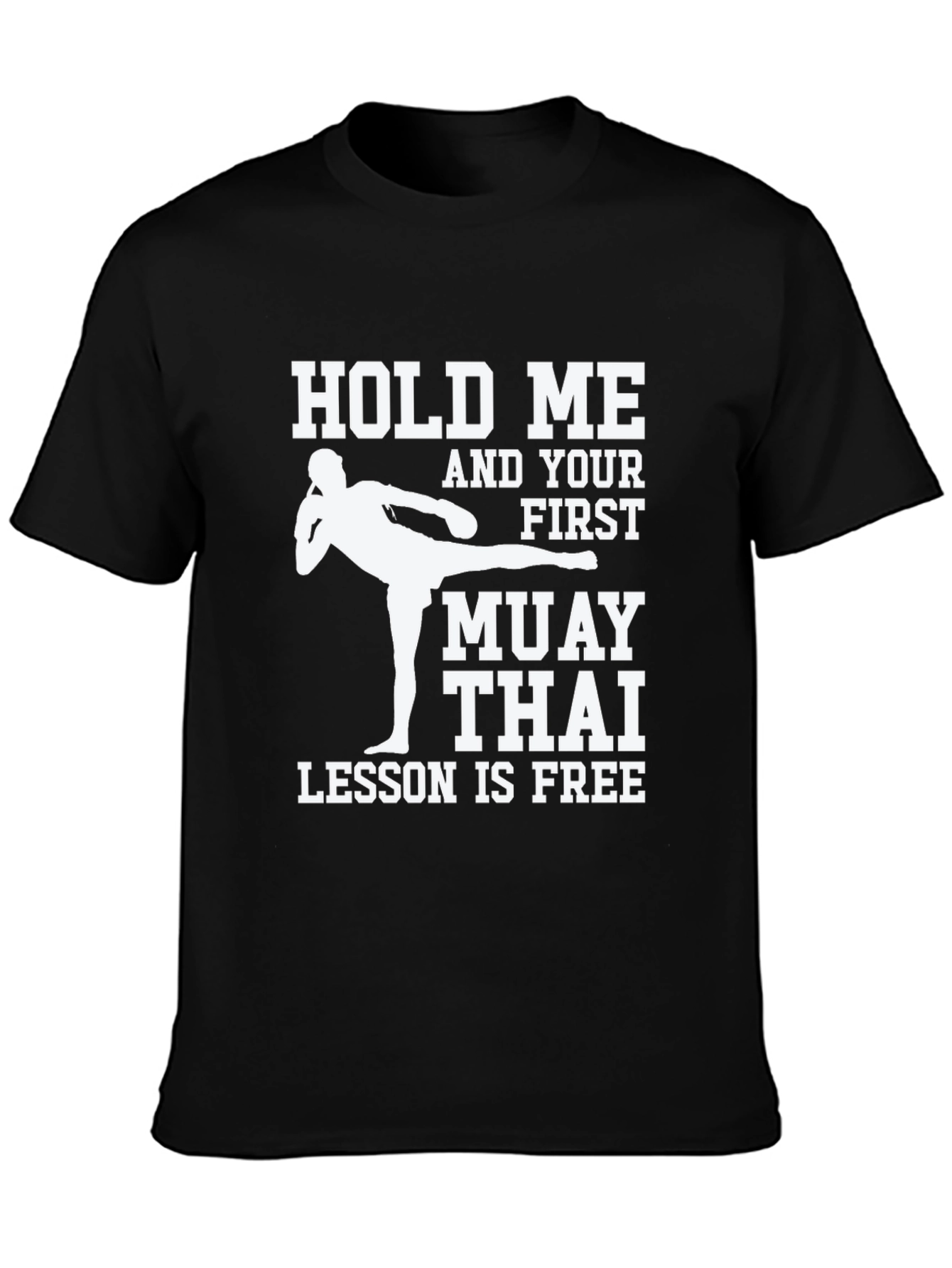 Muay Thai Lesson Free T-Shirt Martial Arts Tee