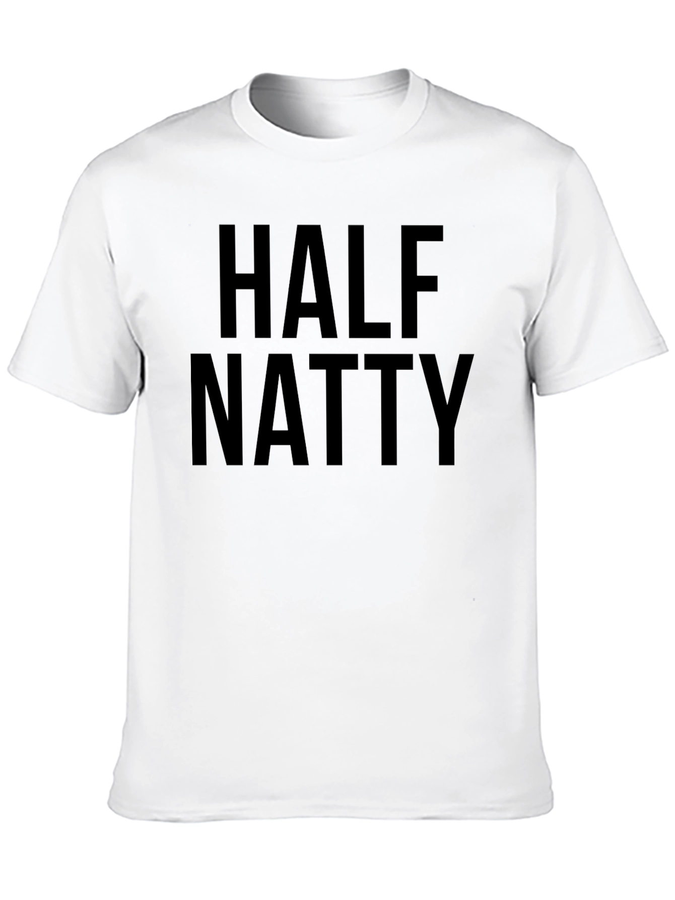 Half Natty T-Shirt - Black Gym Tee