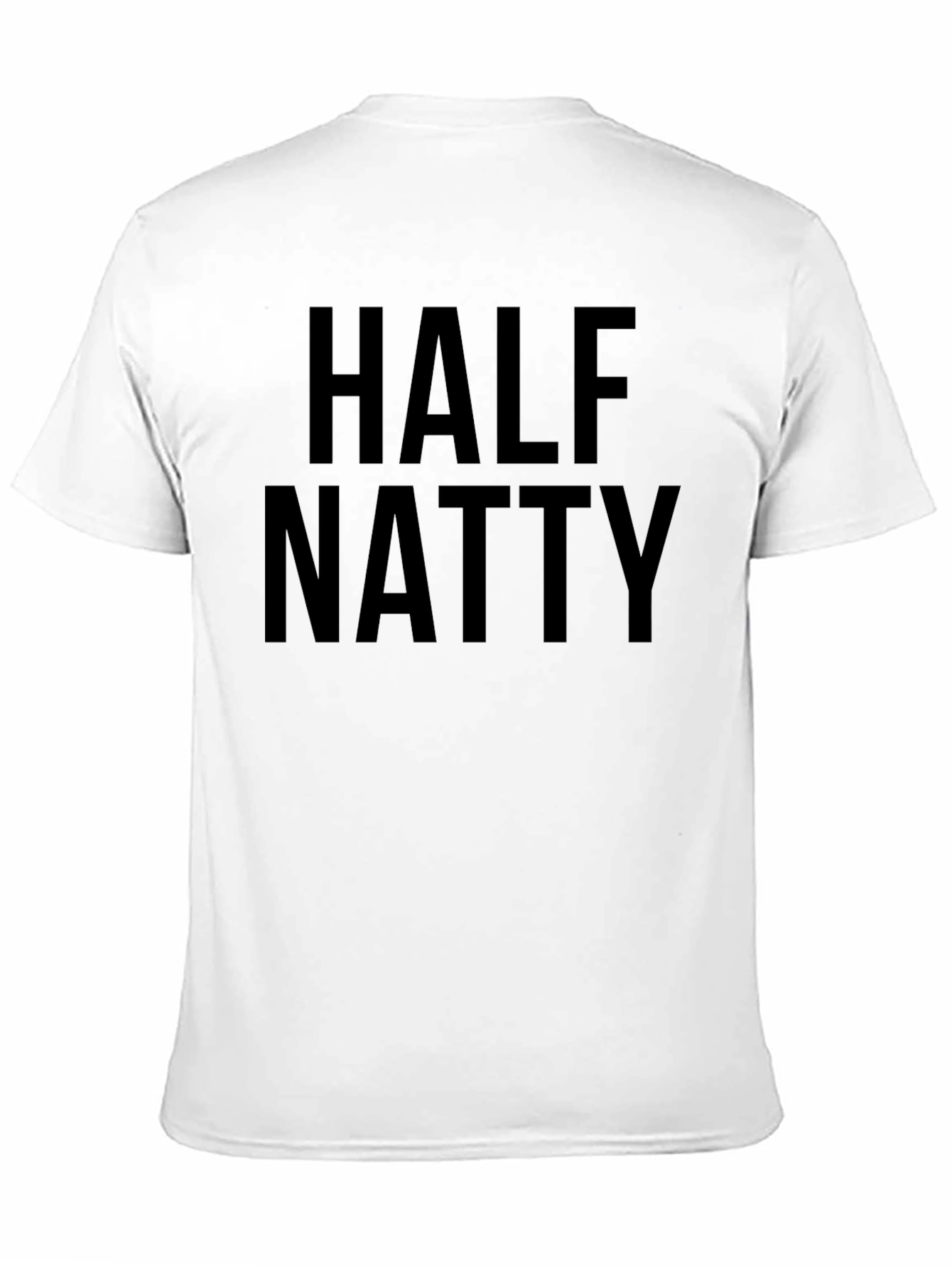 Half Natty T-Shirt - Black Gym Tee