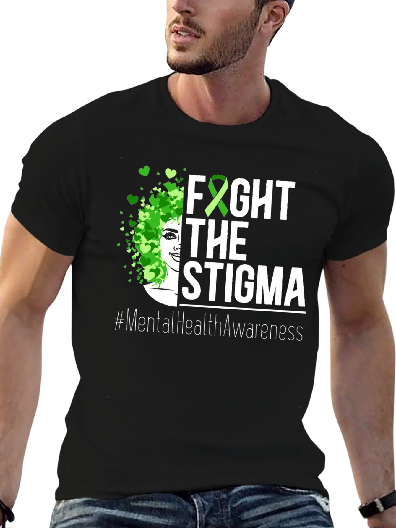 Fight the Stigma Mental Health Awareness Tee