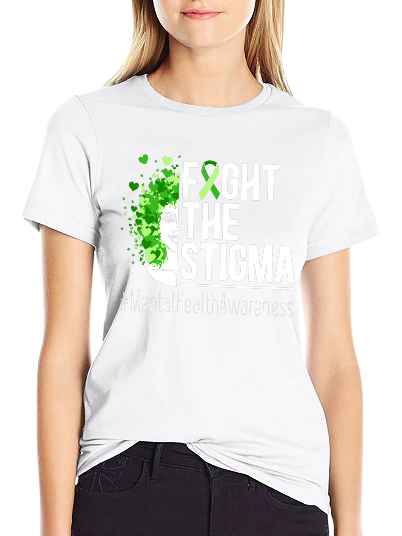 Fight the Stigma Mental Health Awareness Tee