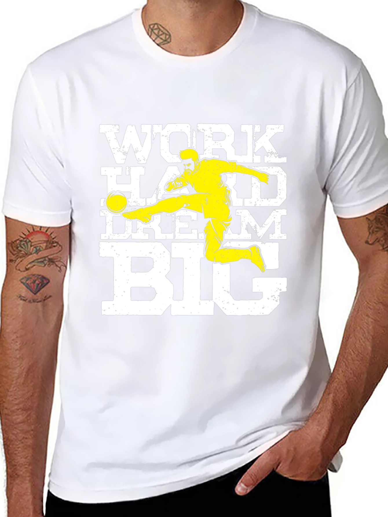 Work Hard Dream Big Graphic Tee