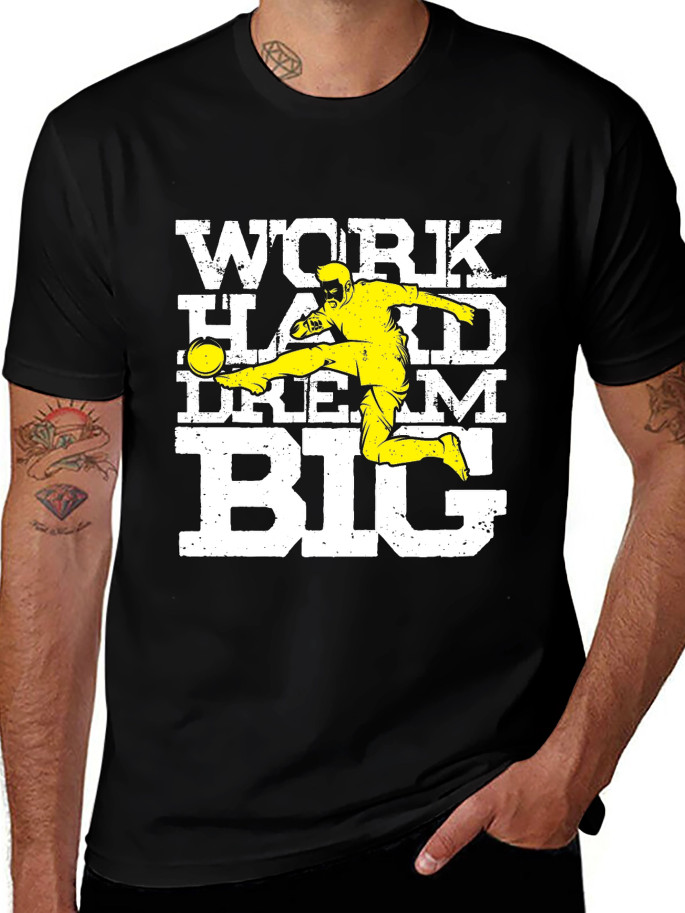Work Hard Dream Big Graphic Tee
