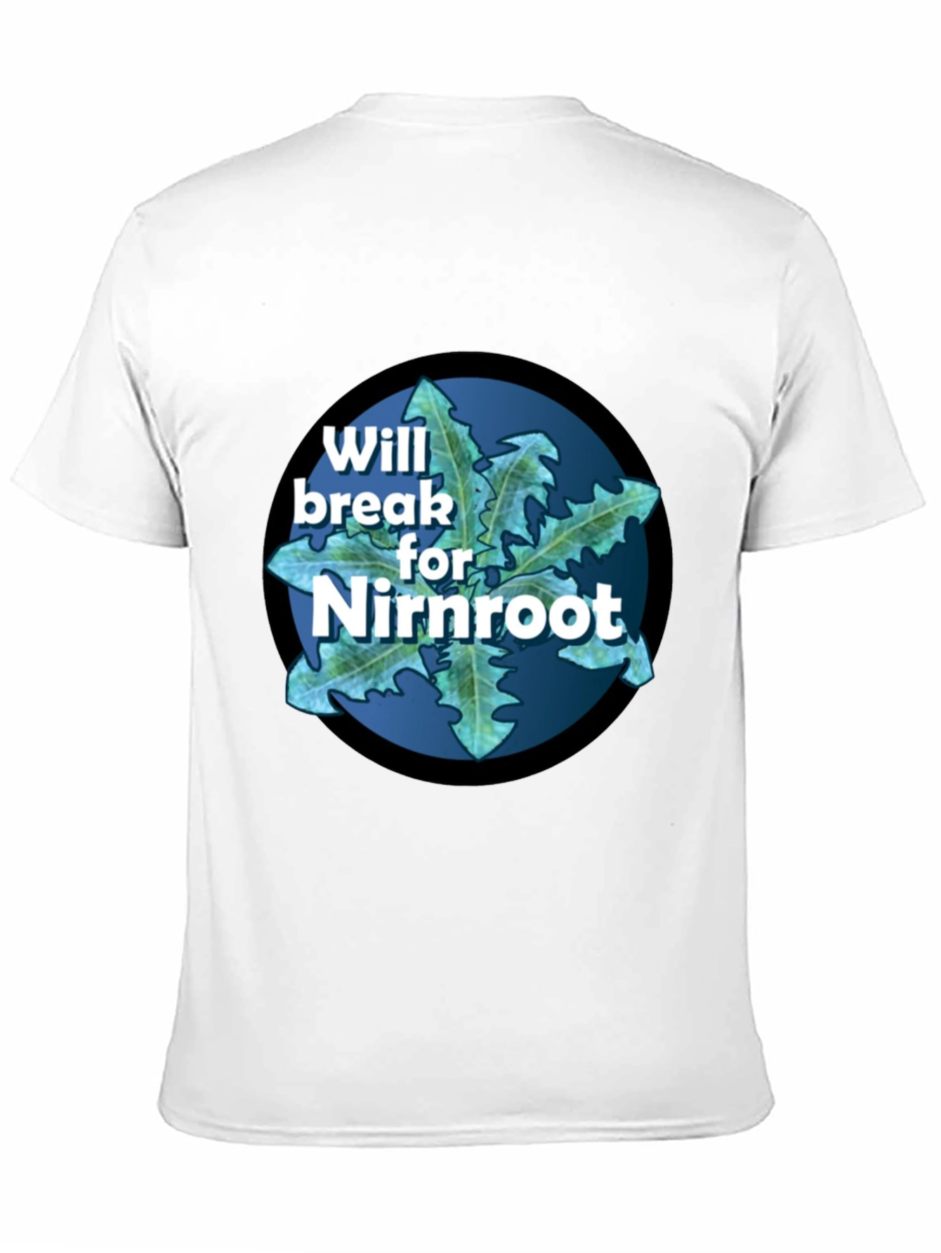 Will Break For Nirnroot Black T-Shirt