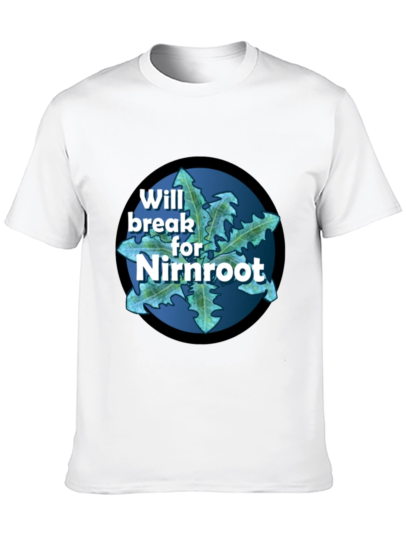 Will Break For Nirnroot Black T-Shirt