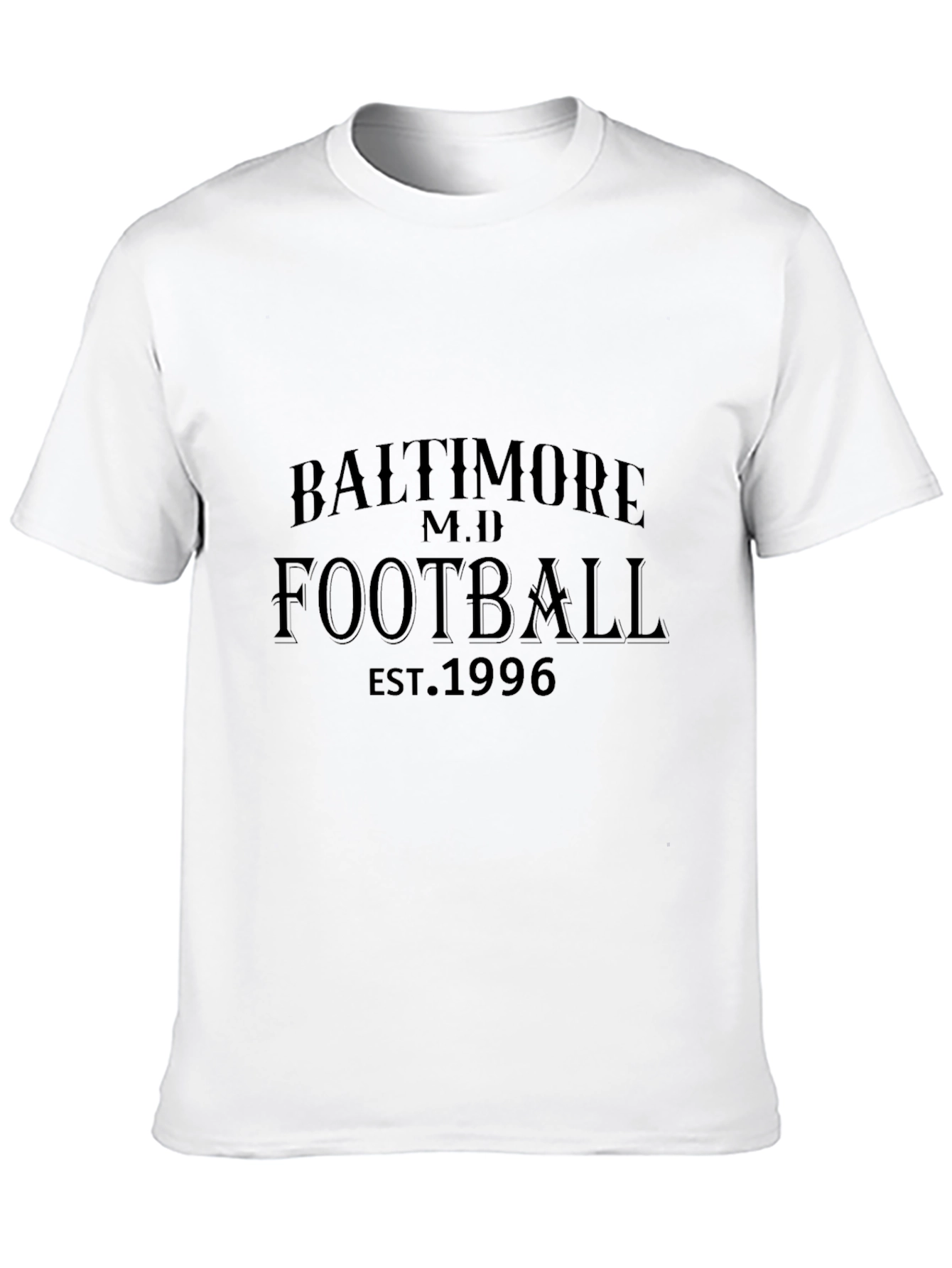 Baltimore Football Est. 1996 Black T-Shirt