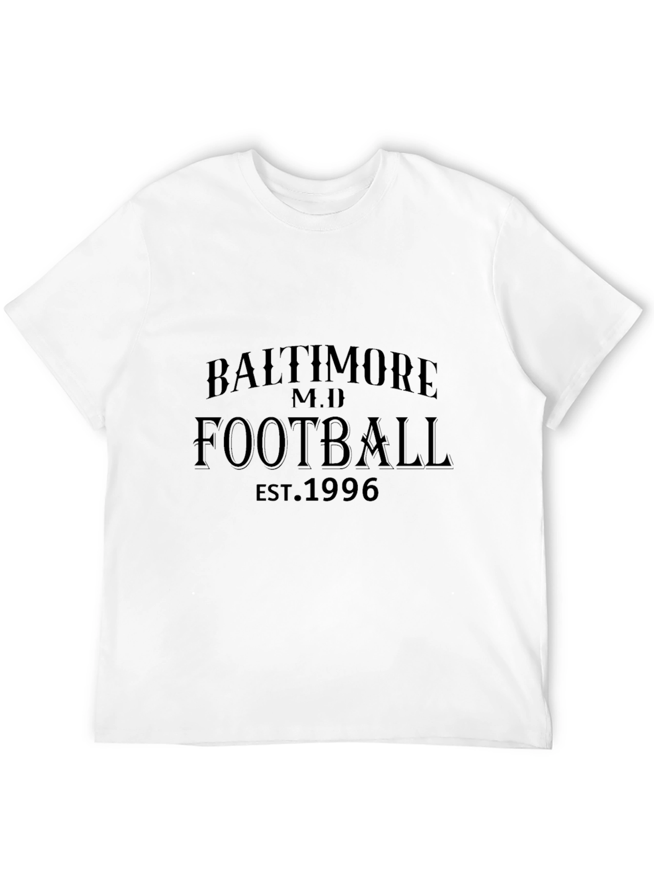 Baltimore Football Est. 1996 Black T-Shirt