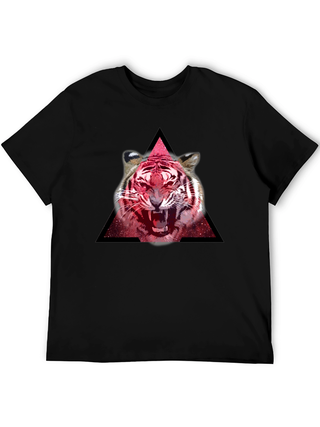 Tiger Graphic T-Shirt - Bold Animal Print Tee