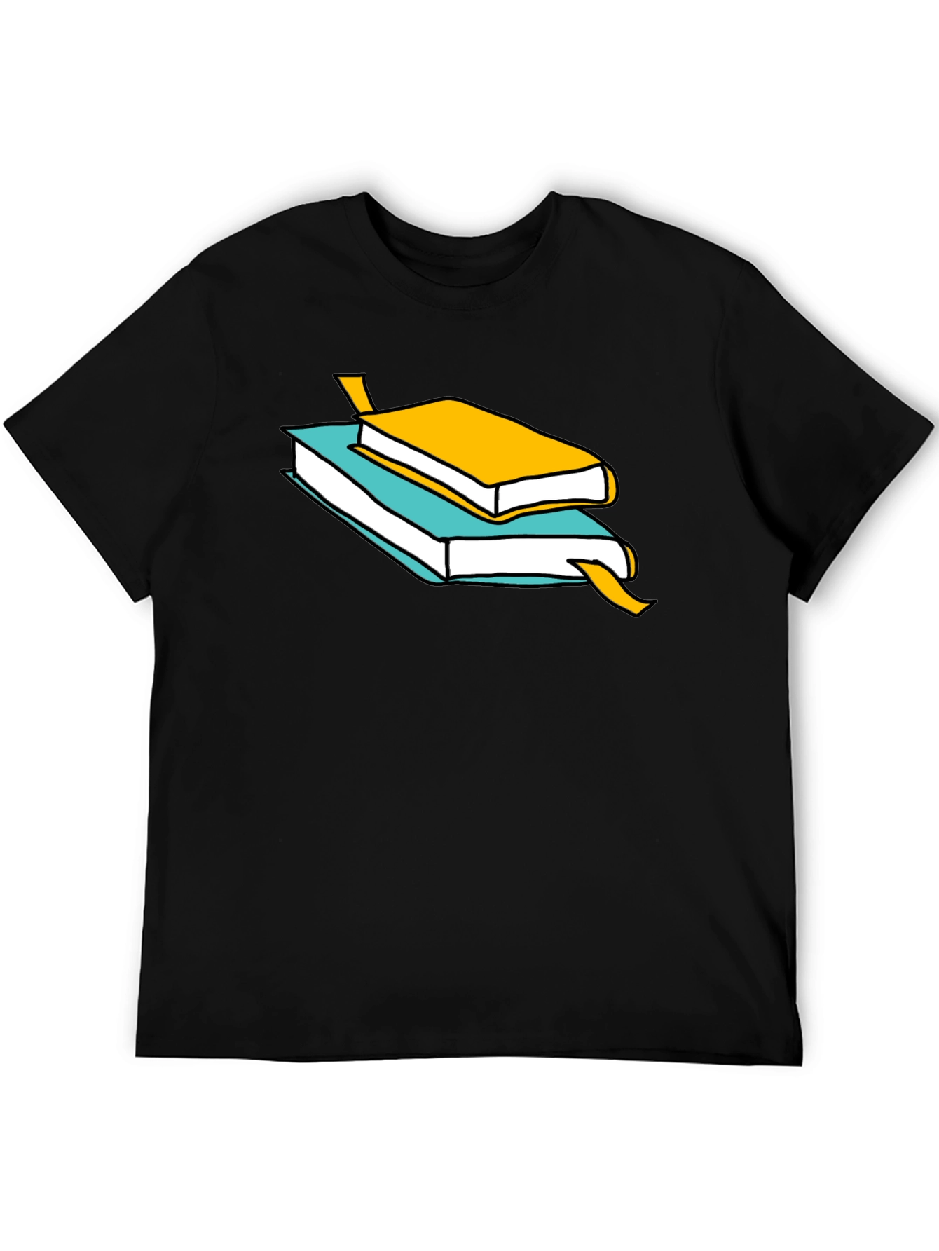 Stacked Book T-Shirt - Readers Tee