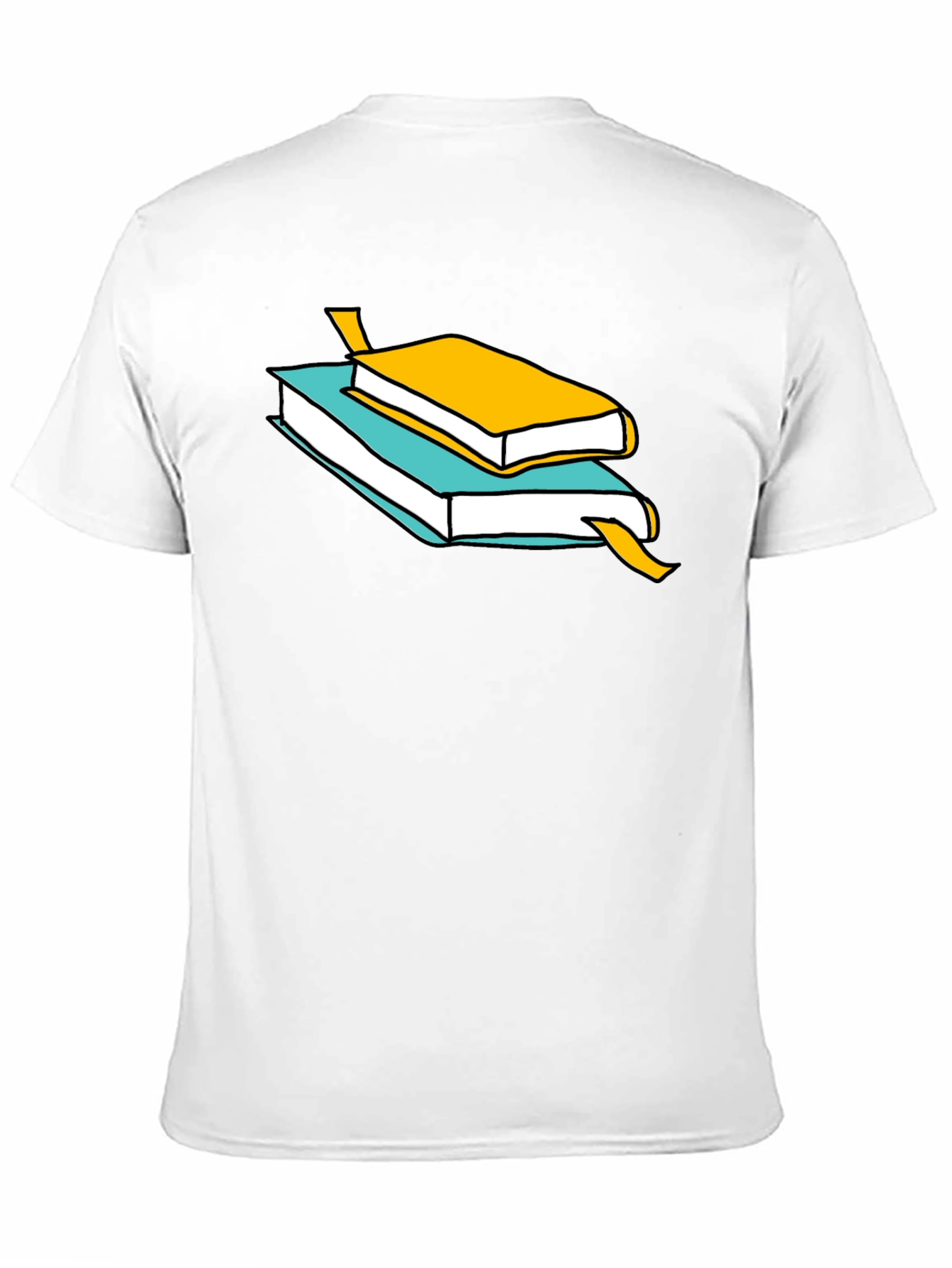 Stacked Book T-Shirt - Readers Tee