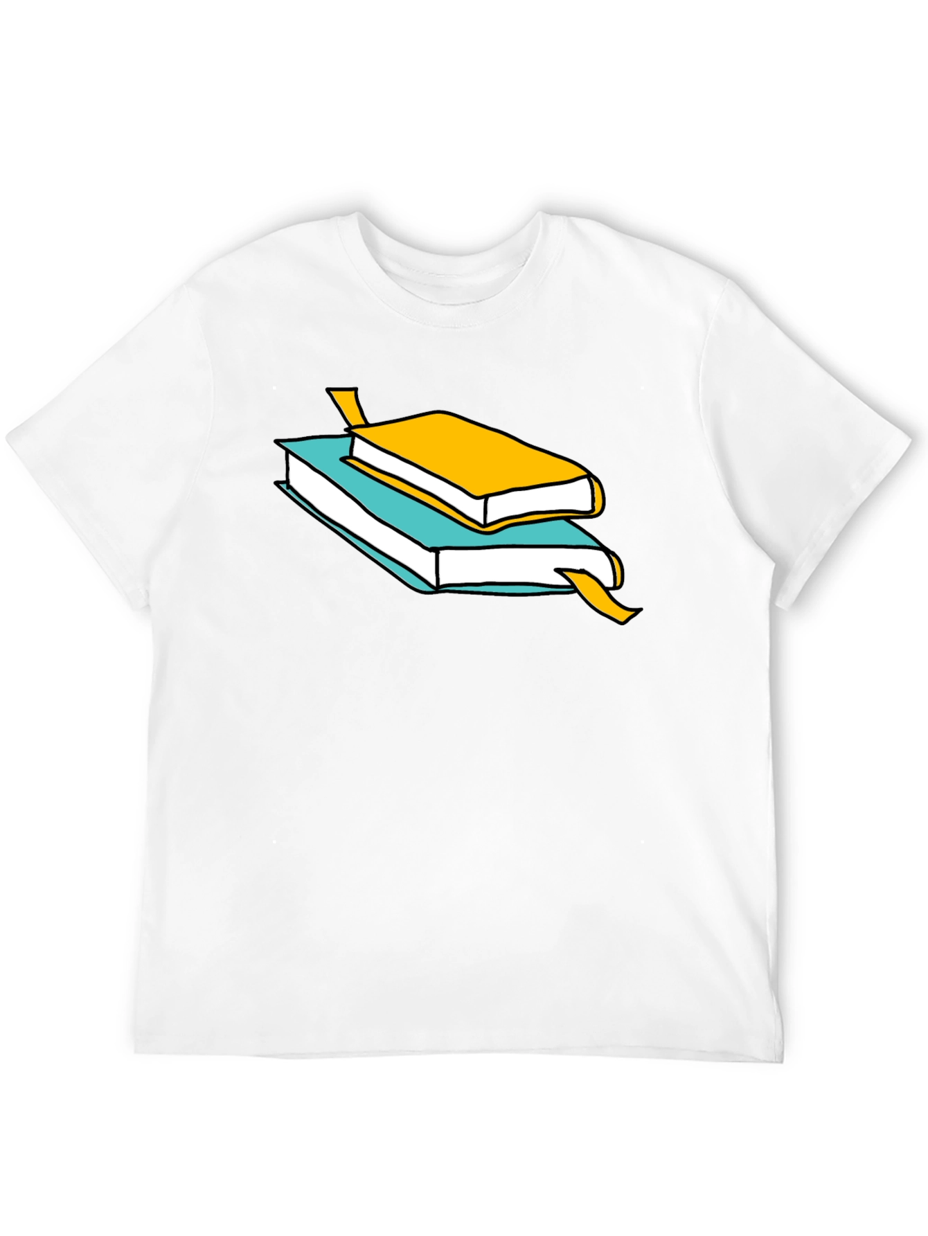 Stacked Book T-Shirt - Readers Tee