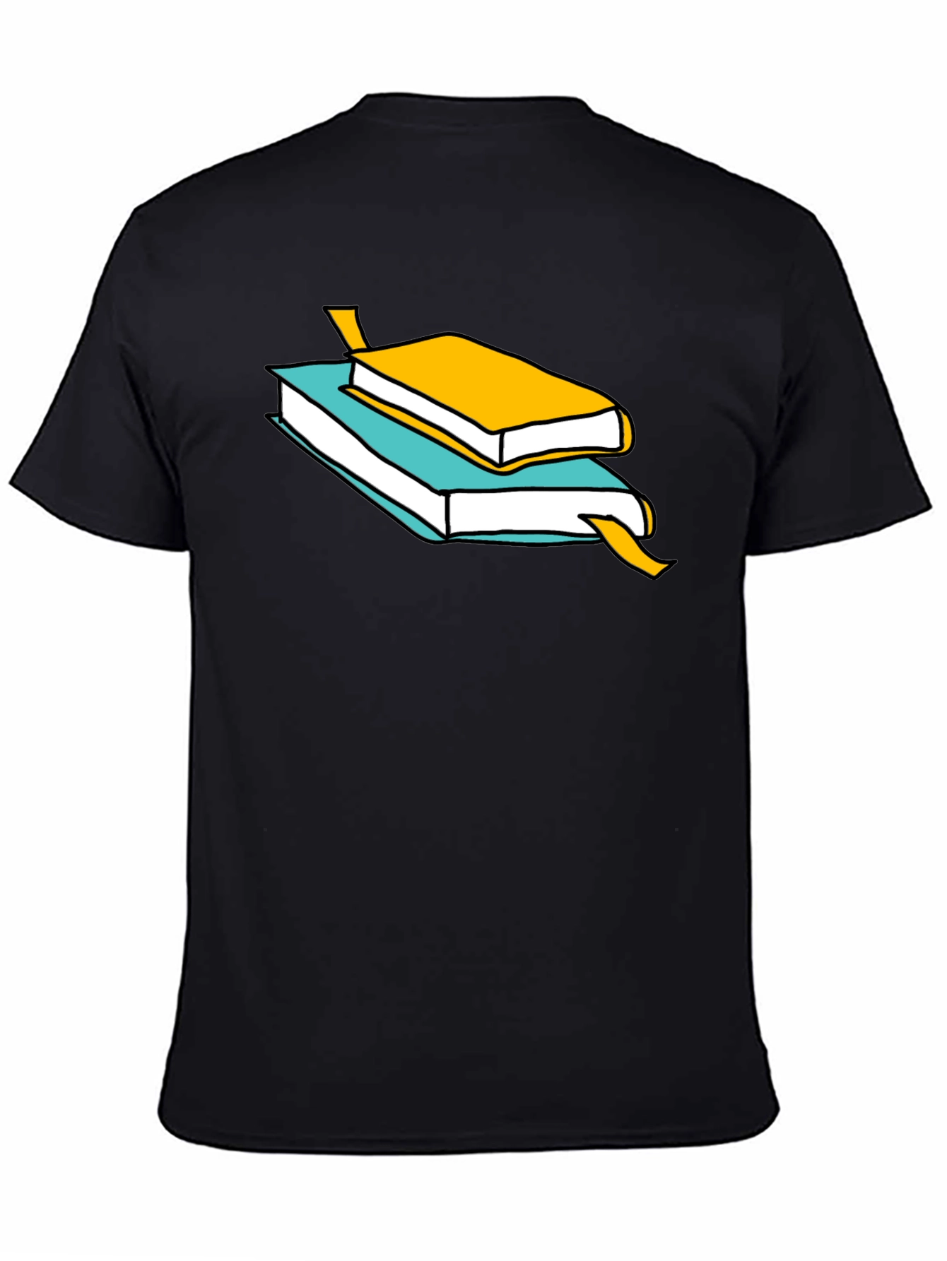 Stacked Book T-Shirt - Readers Tee