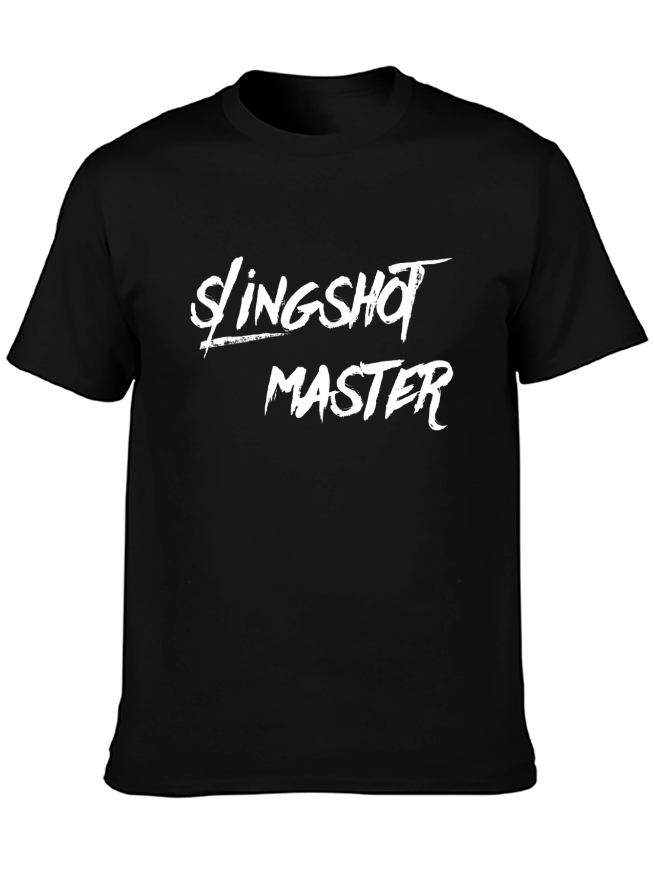 Slingshot Master Black T-Shirt - Sporty Tee
