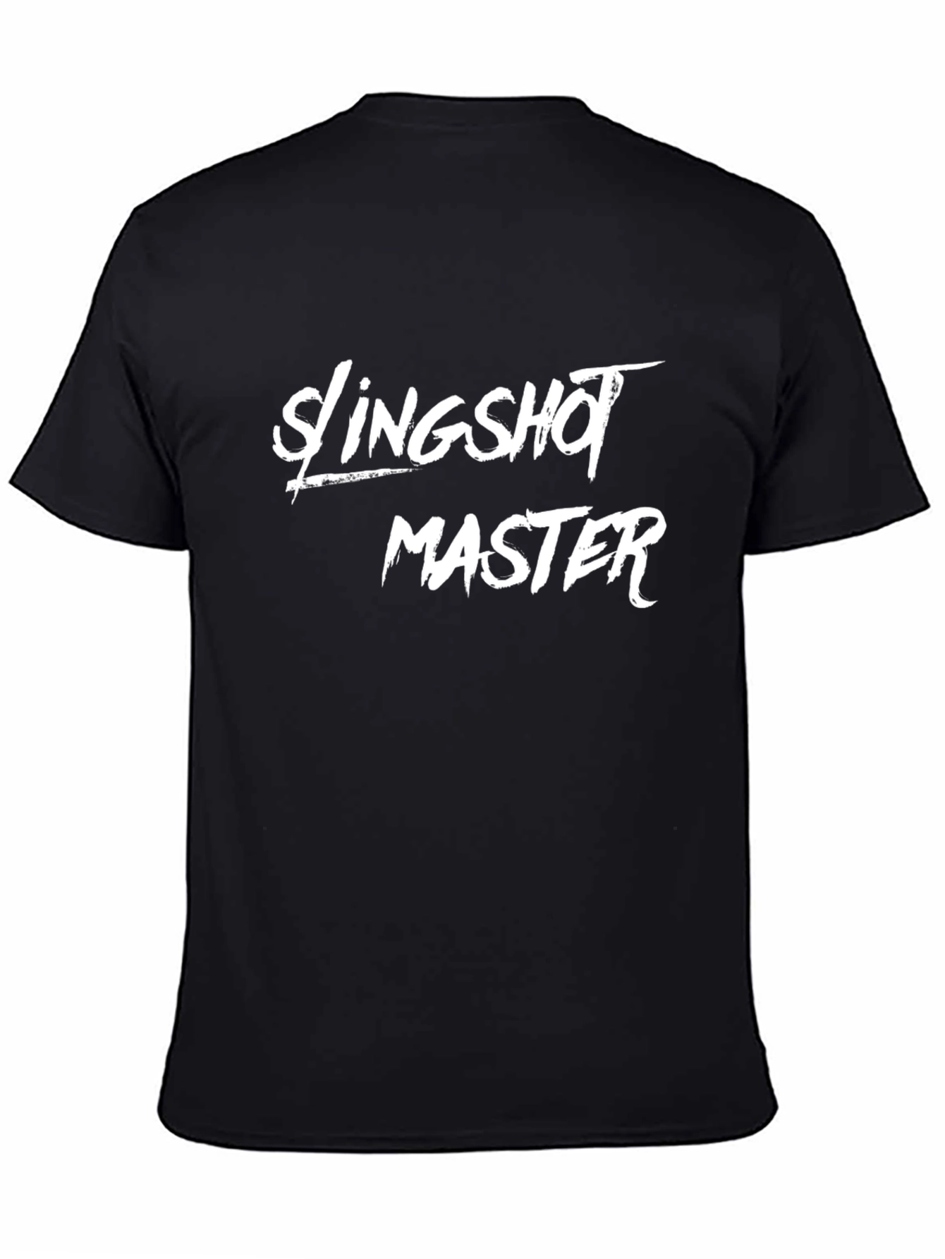 Slingshot Master Black T-Shirt - Sporty Tee
