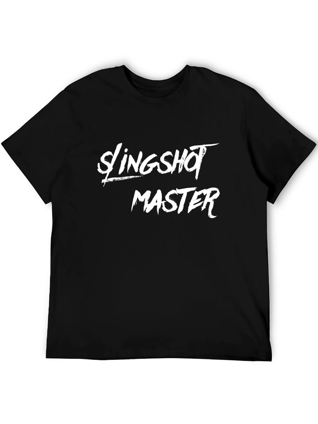 Slingshot Master Black T-Shirt - Sporty Tee
