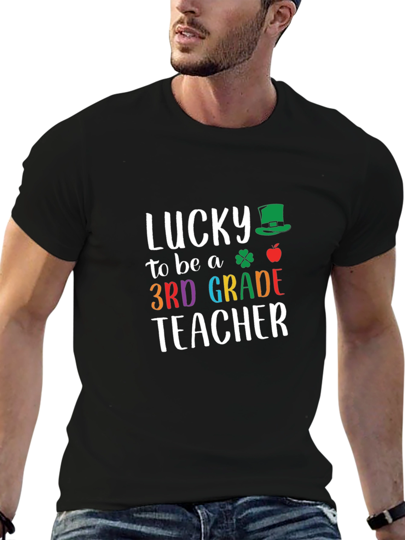 Lucky 3rd Grade Teacher T-Shirt